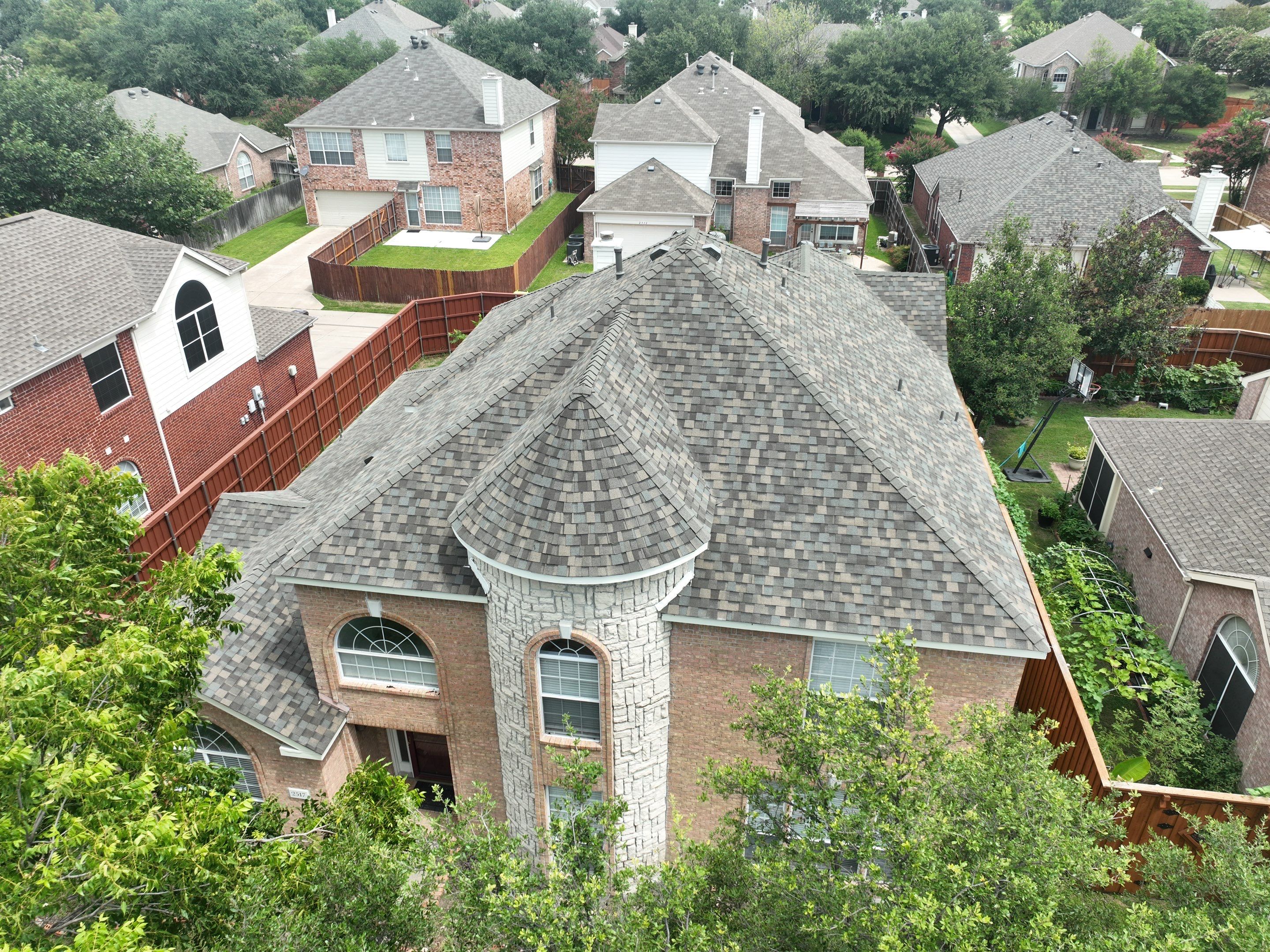 Residential Roofing Installation using CertainTeed Landmark MaxDef Weathered Wood by OneSource Roofing and Restoration