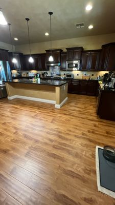 Flooring Installation using Luxury Vinyl Plank