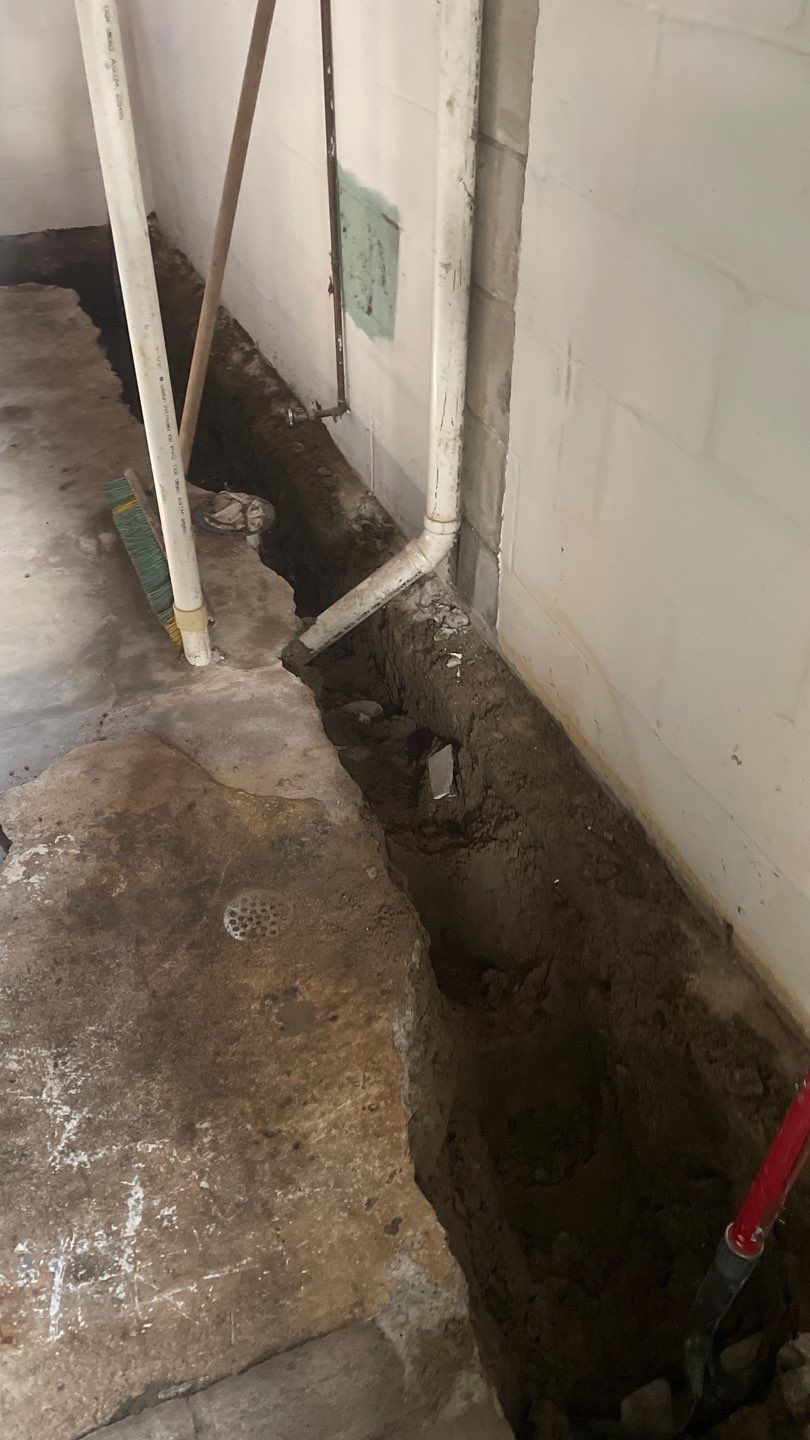 Tying Into an Existing Drain Tile System for Alec by Waterproofing Northeast