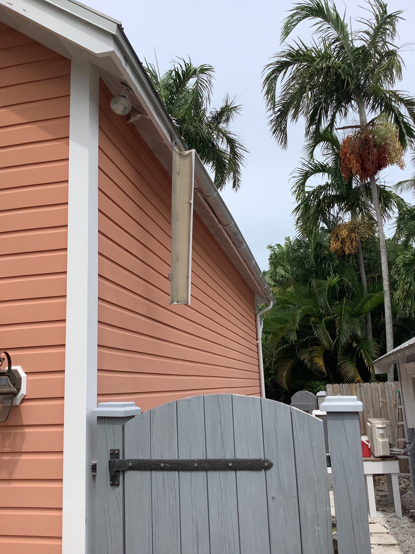 Half-Round Gutters Installation in Boca Grande FL by Gutter Professors