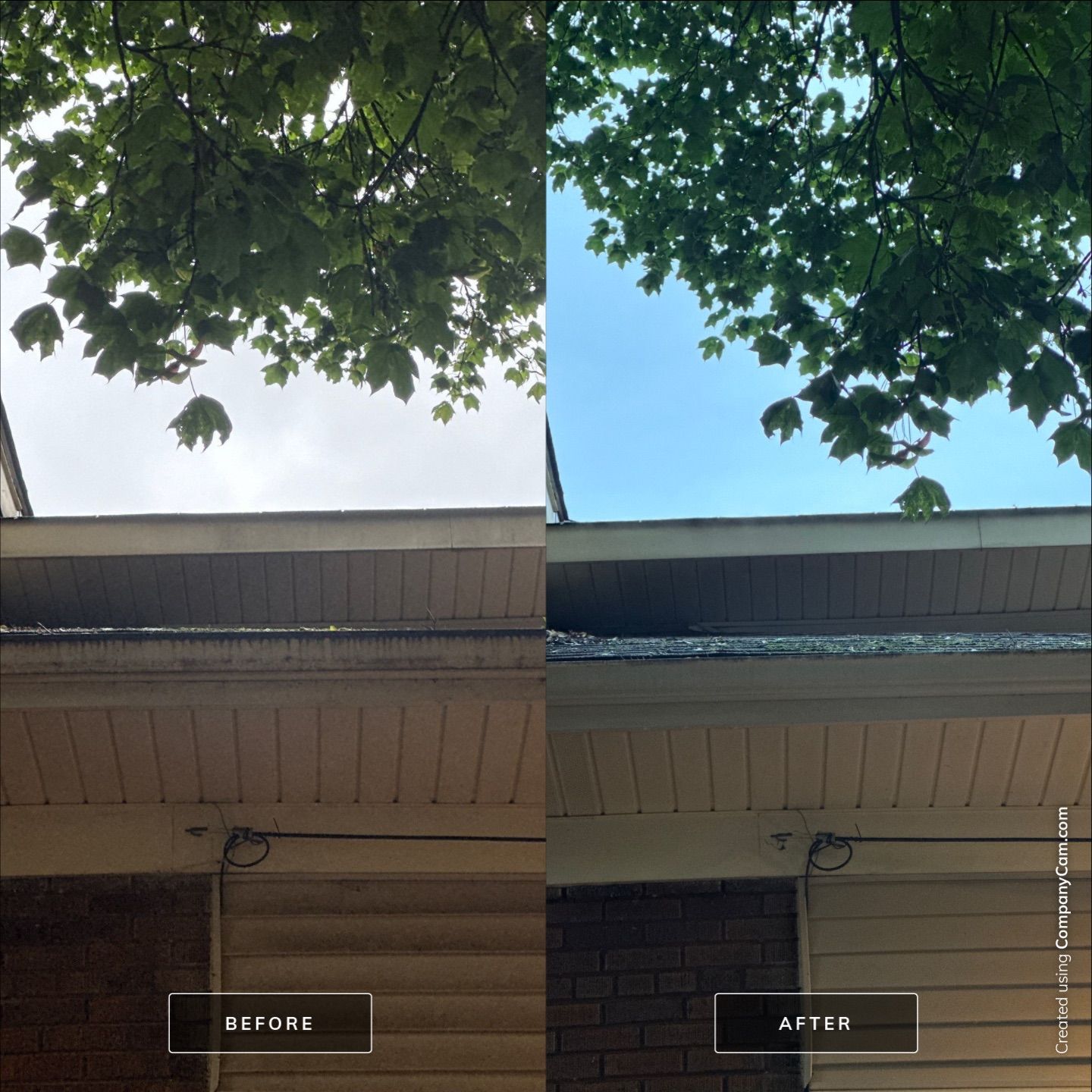 Project in Arlington Heights by Simmons Power & Soft Washing