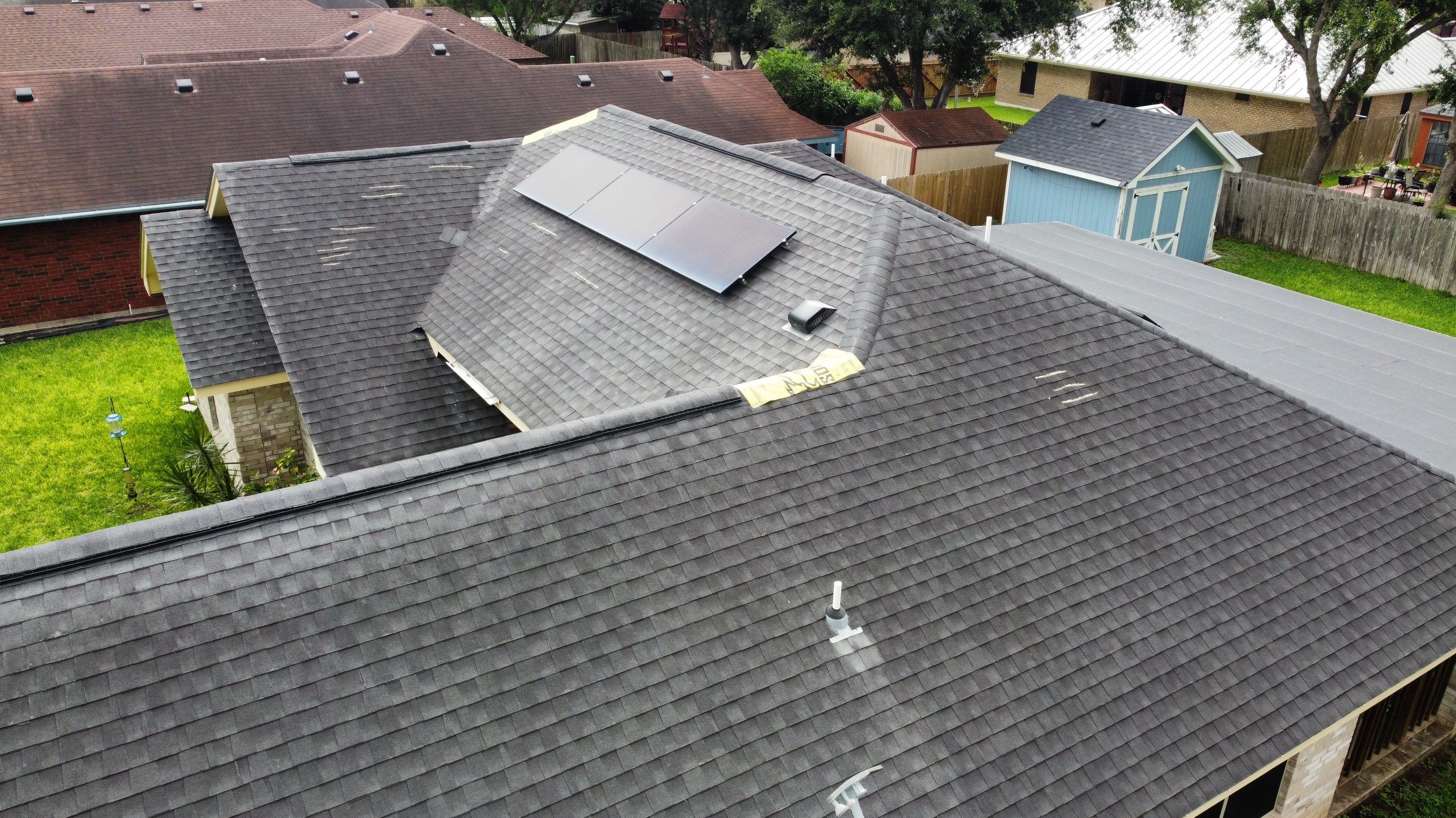 Edinburg Roof Project  by Bison Roofing  