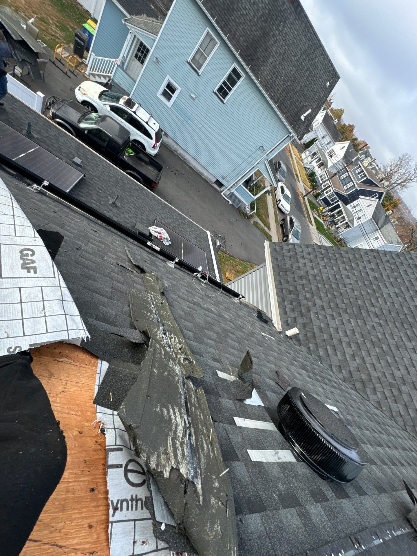 Estate Gray Shingles by Reimagine Roofing