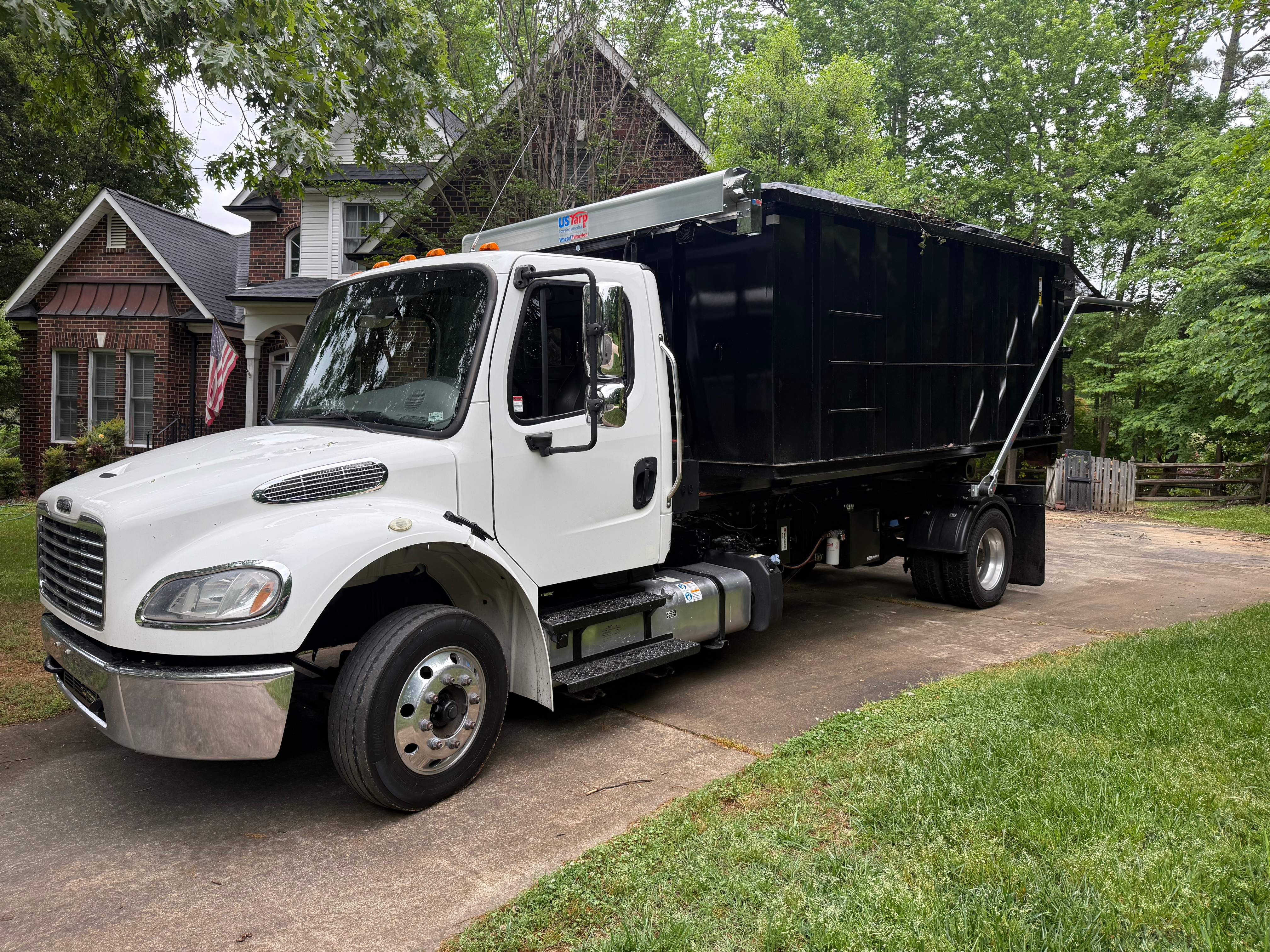 Project in Matthews by Badger Hauling