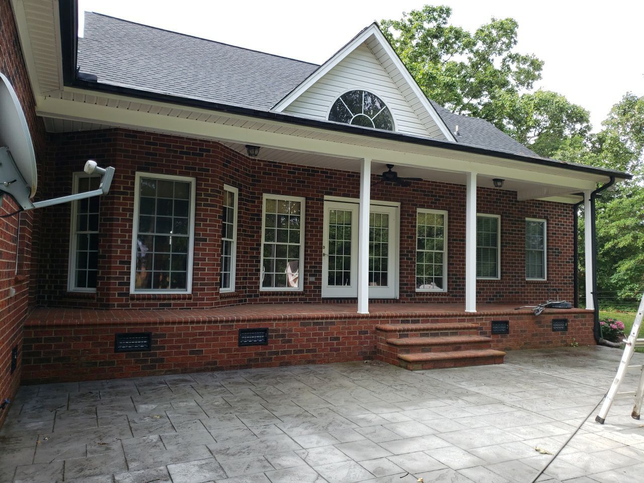 House Wash using cleaner by Power Wash Masters LLC