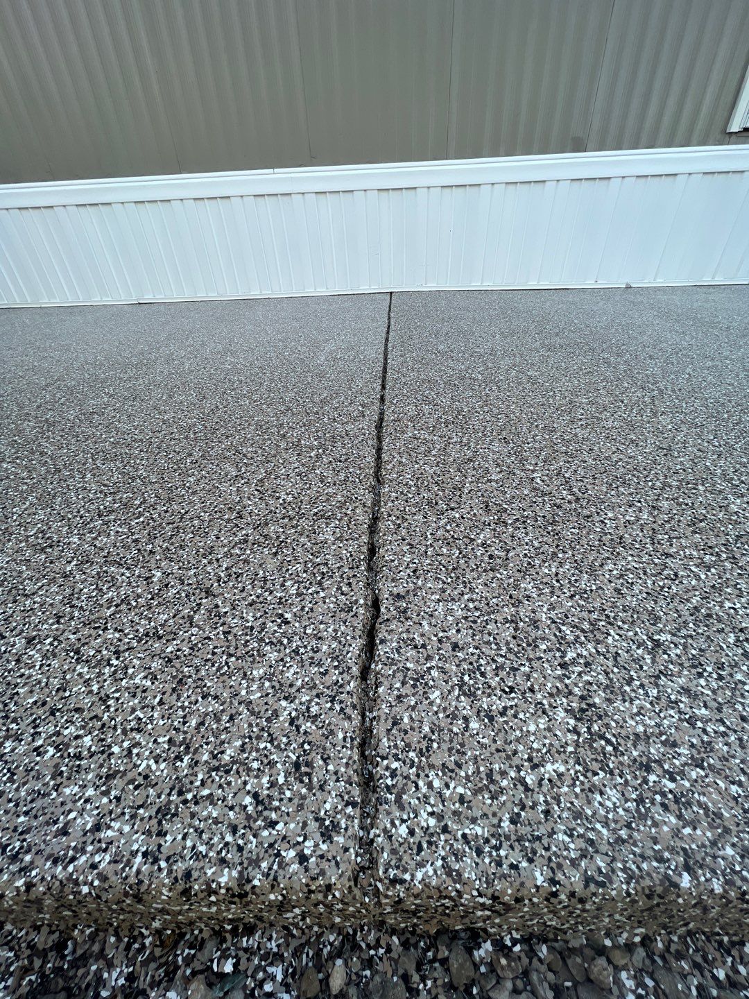 Patio Installation using Desert Sand by Your1DayFloor.com