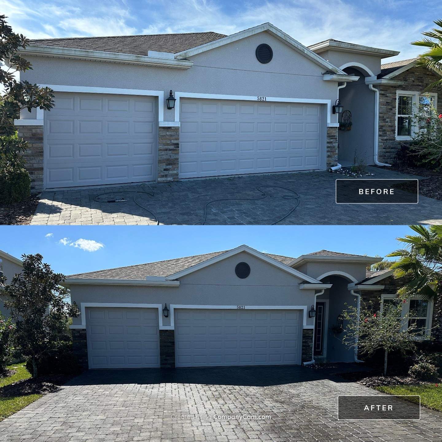 House Wash and Paver Driveway Cleaning | Trevesta, Palmetto, FL | Sunshine AquaWash by Sunshine AquaWash
