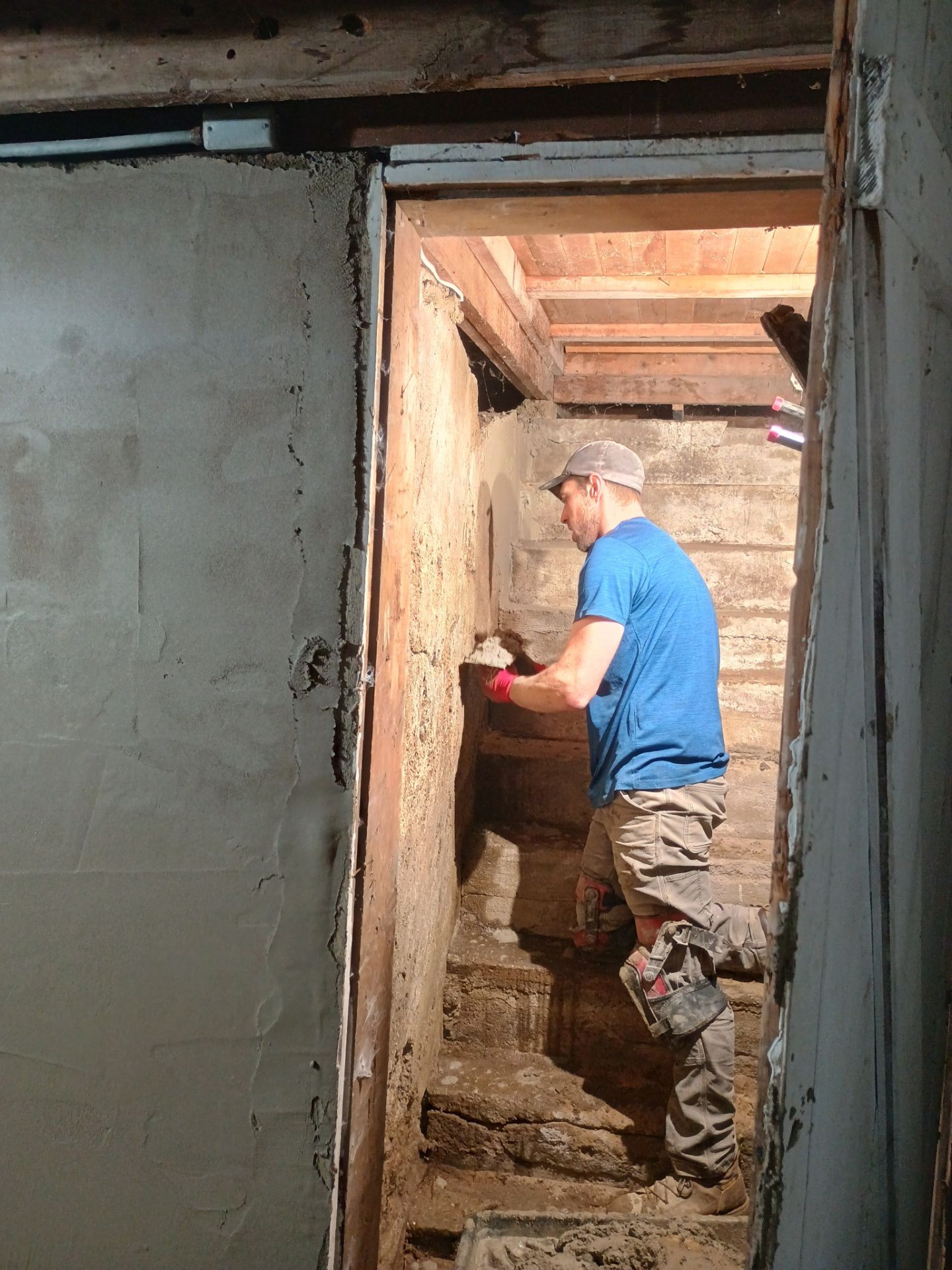 'Tis the Season for Parging by Waterproofing Northeast