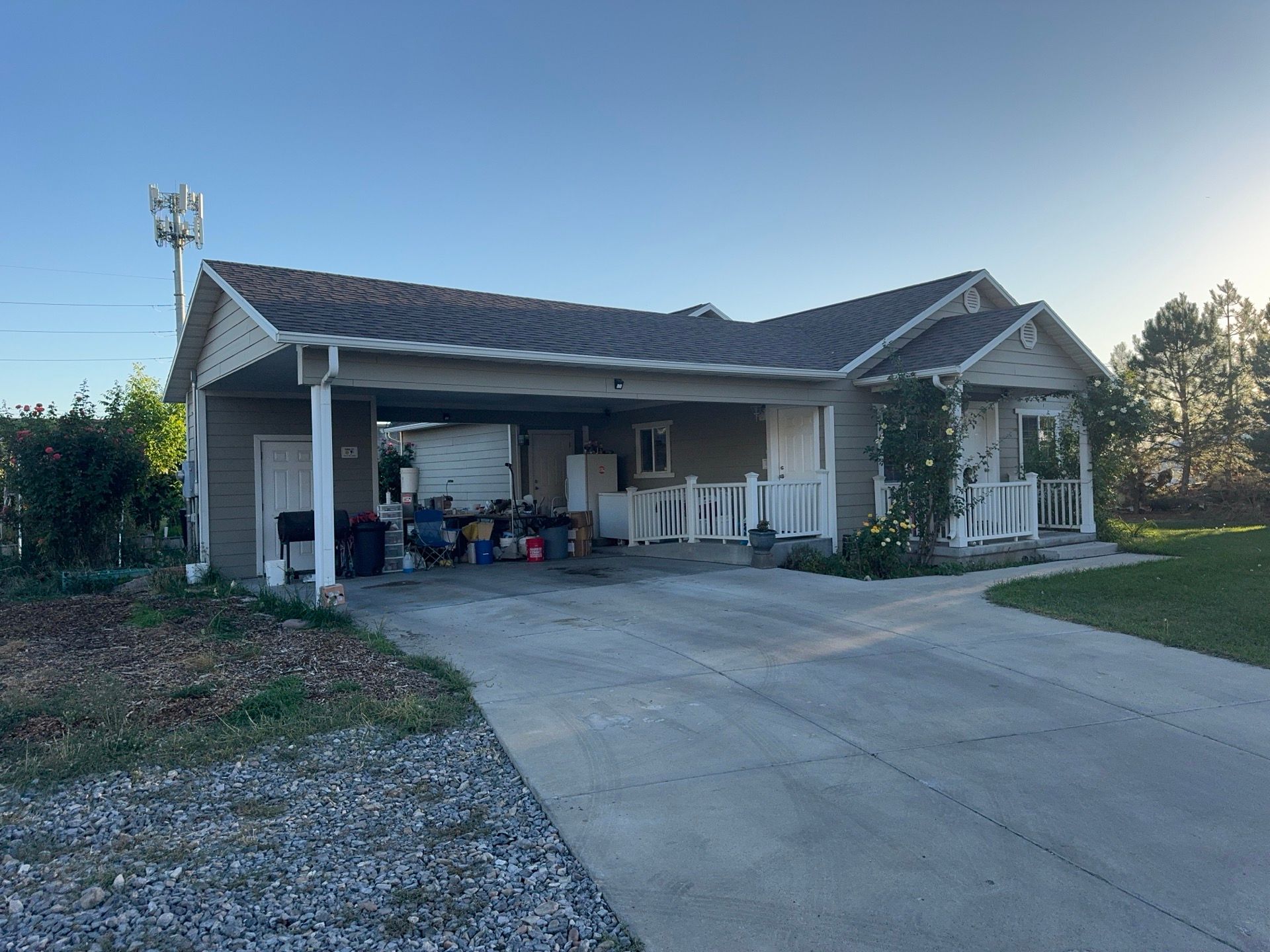 Orem | Complete Fiber Cement Upgrade | Timber Bark & Arctic White by Ideal Siding Utah
