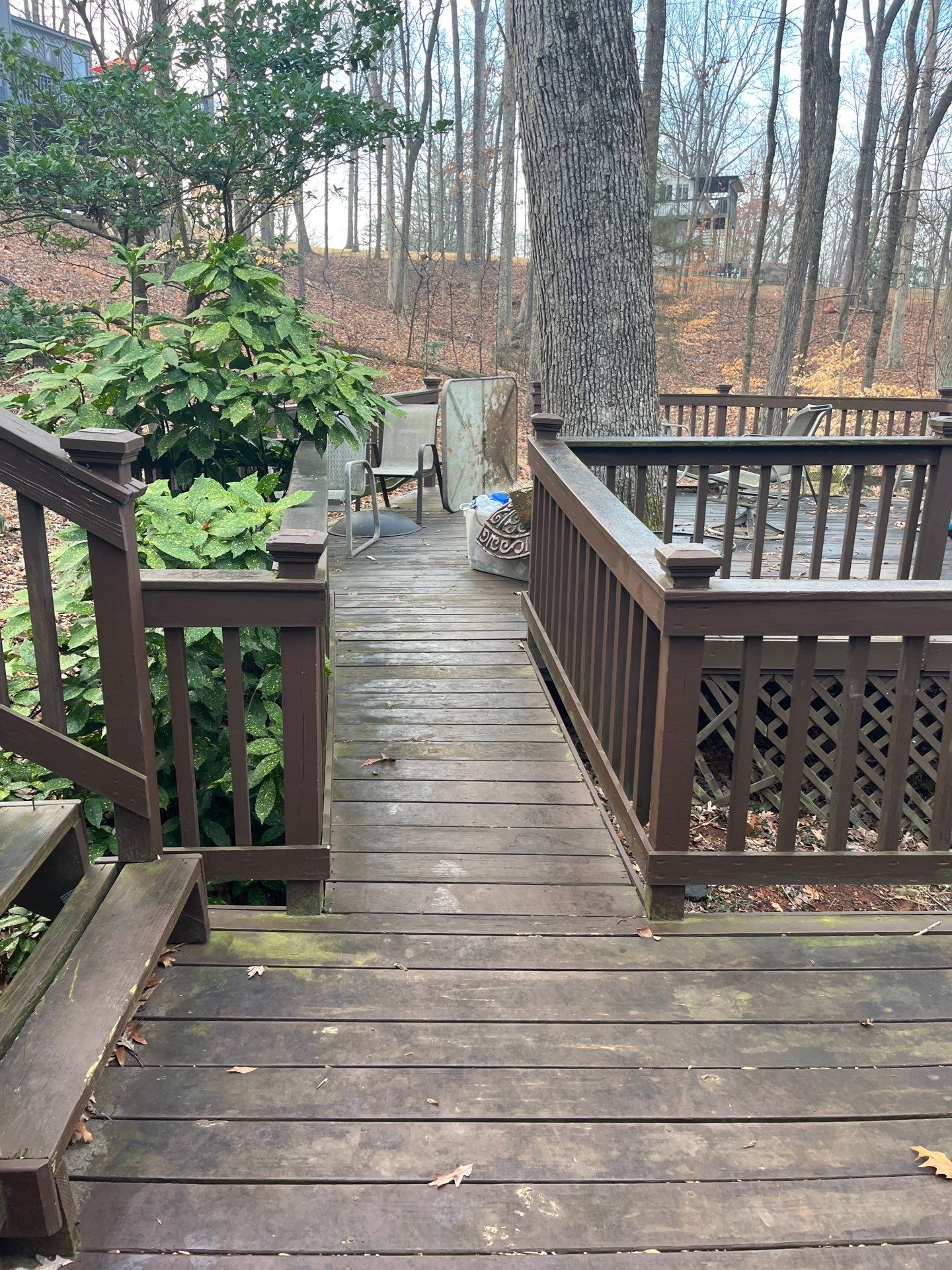 Wood Deck Rebuild in Roswell, GA by Nelson Exteriors 