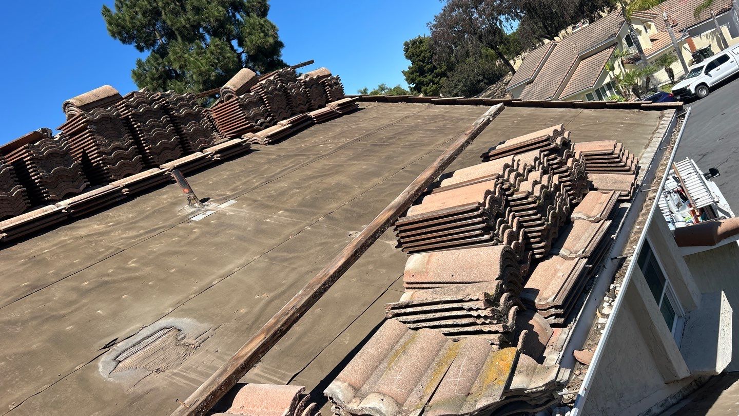 Comprehensive Tile Roof Replacement and Wood Repair in Chula Vista by Reliable Roofing San Diego Inc.