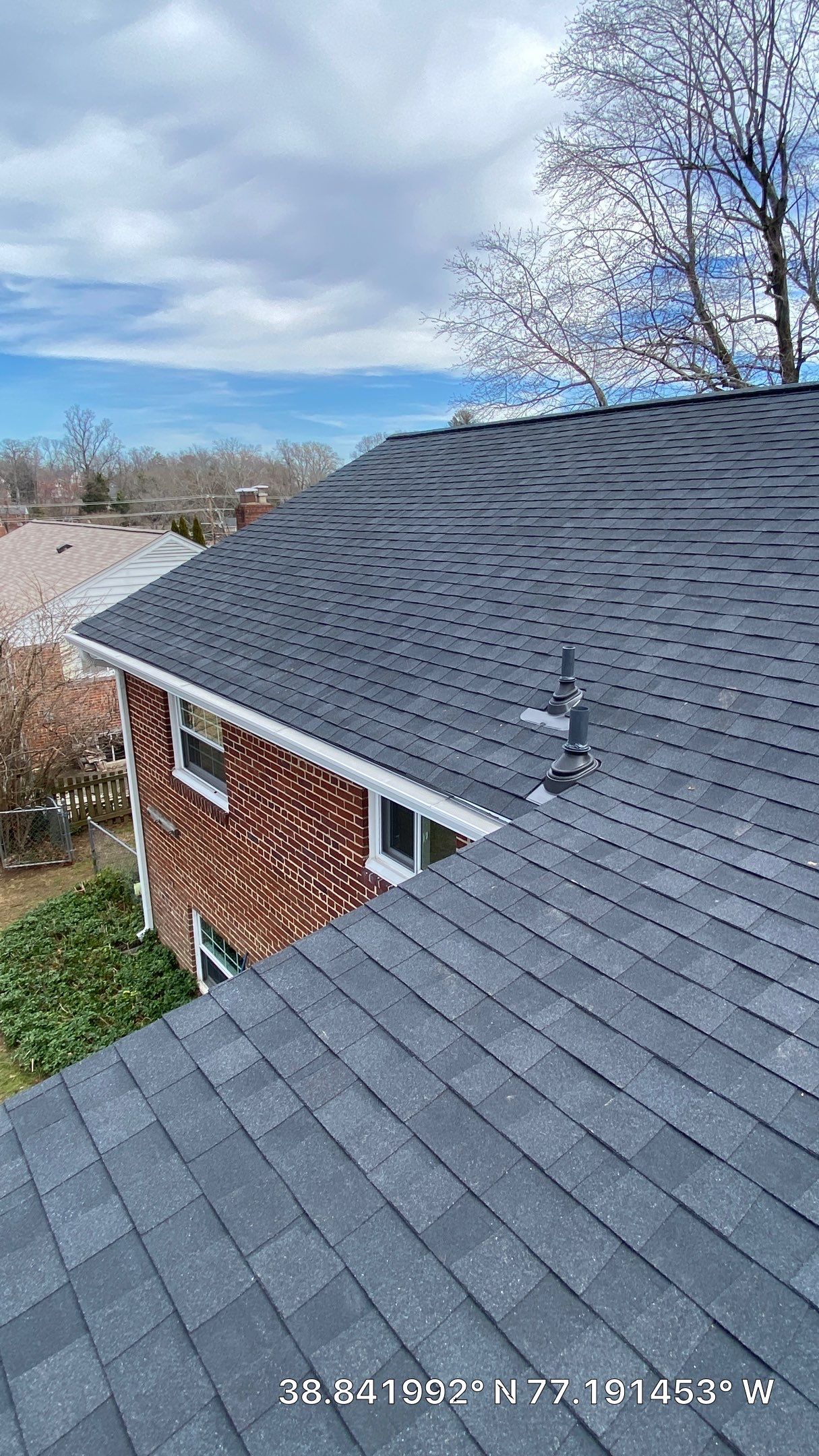 Annandale: CertainTeed Landmark Pro Designer Shingles in Max Def Charcoal Black by RM Banning, Inc.