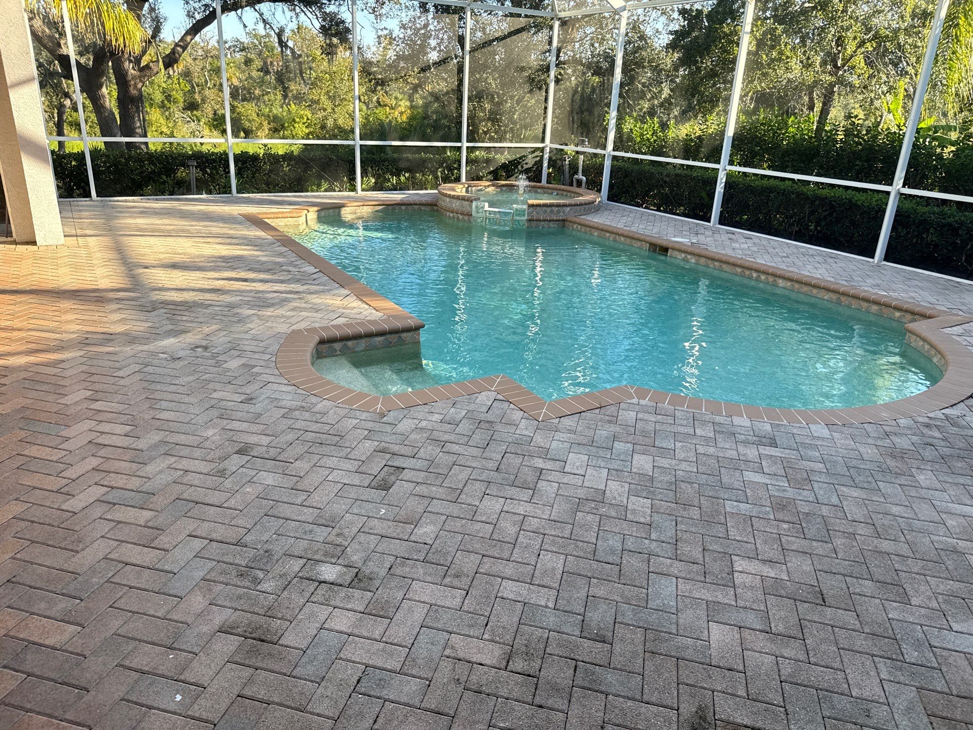 House Wash, Pool Deck & Screen Enclosure Cleaning | University Park, Sarasota FL by Sunshine AquaWash