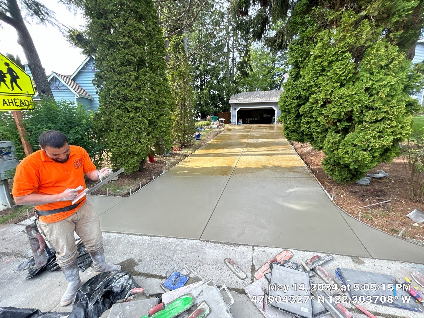 Debbie | Concrete Driveway by Jireh Asphalt & Concrete Inc 