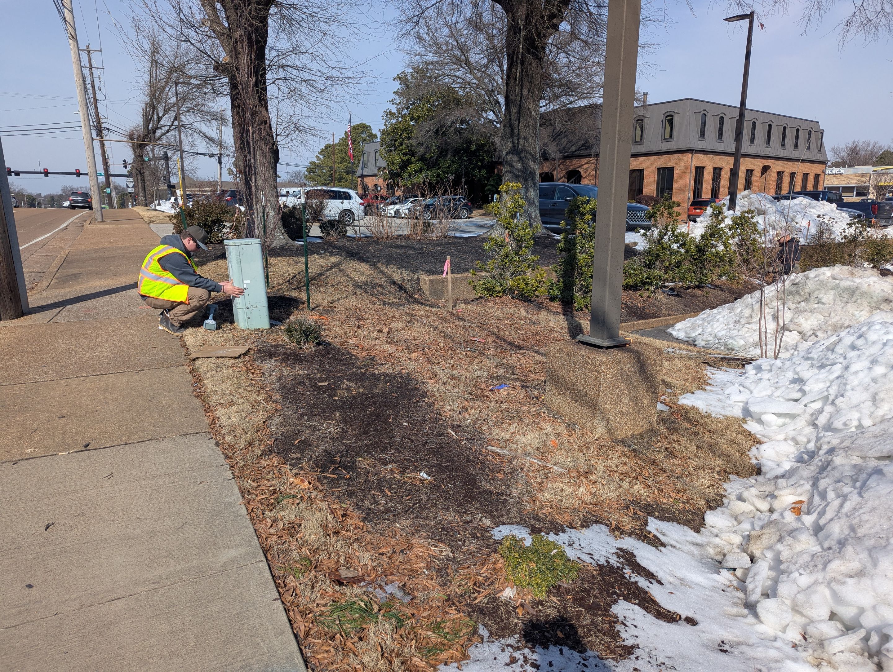 Utility Locating and GPR Mapping at Memphis Commercial Center by Alsip Locating Service, LLC