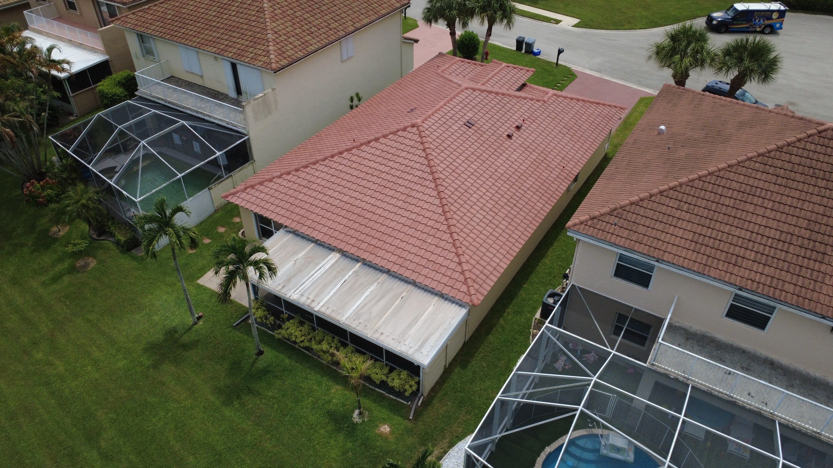 Residential Roofing Installation using Eagle Roofing Tile by BLUES BROTHERS ROOFING