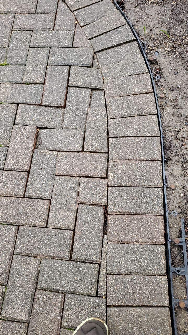 Brick paver clean, sand and seal.  using Surebond SB-1300 by Northern Power Washing LLC.