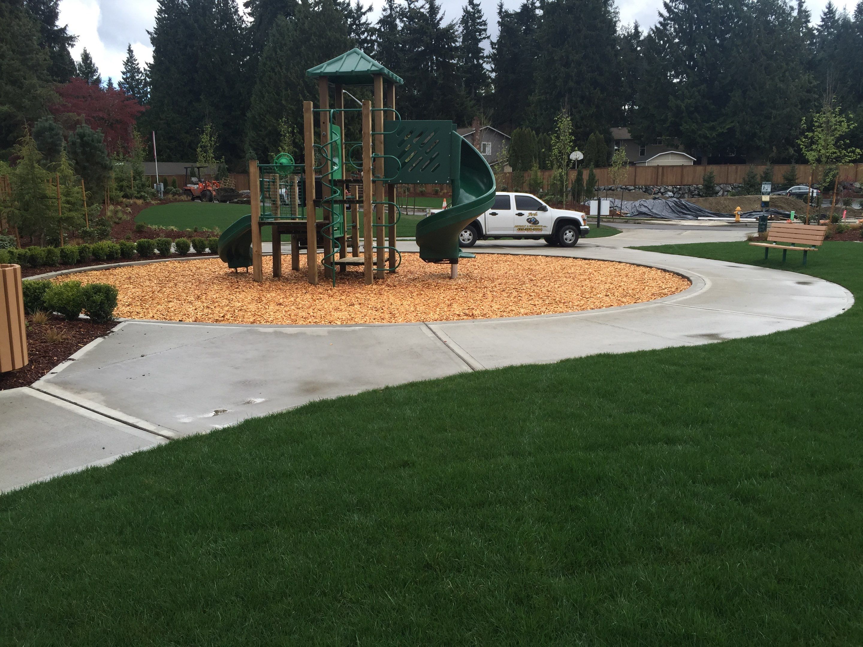 Past Jireh Landscaping Projects  by Jireh Asphalt & Concrete Inc 