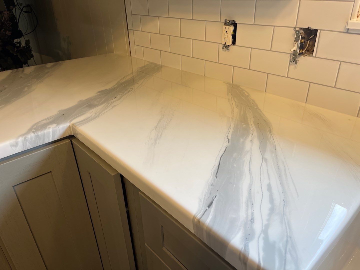 Diamondcoat White Marble by New Finish LLC