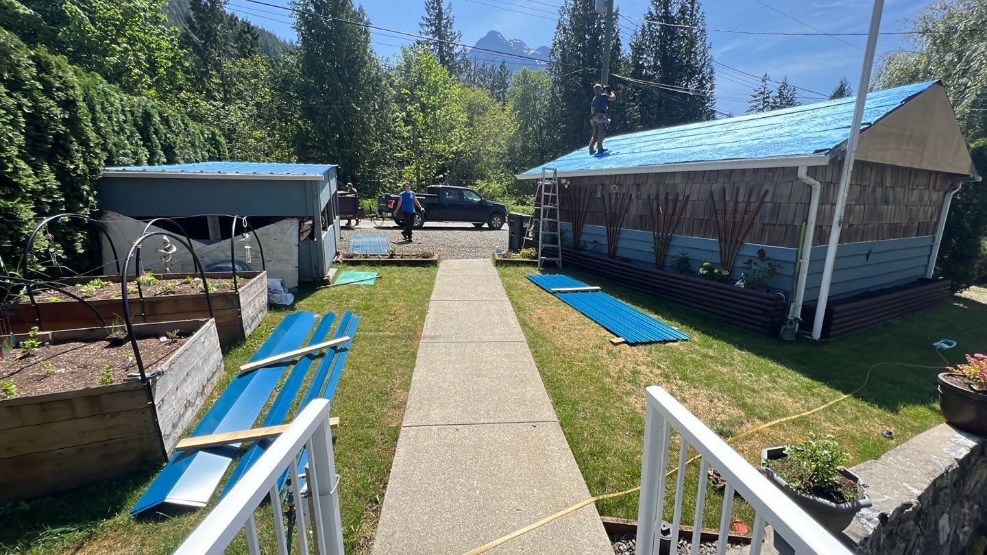 Residential ReRoofing Installation using Duraclad 26ga by Top Notch Roofing Inc