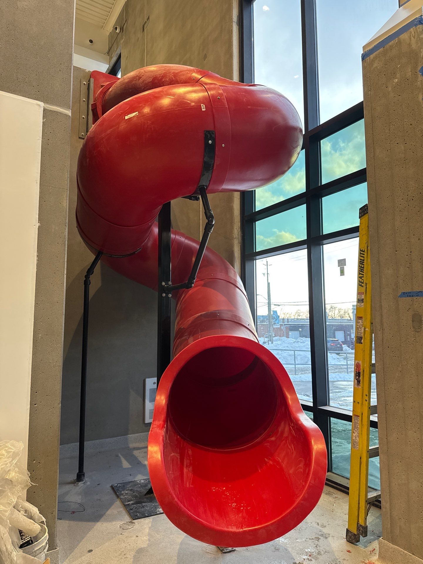 Yummy Catering Indoor slide in Toronto, ON by Bray’k Away Development