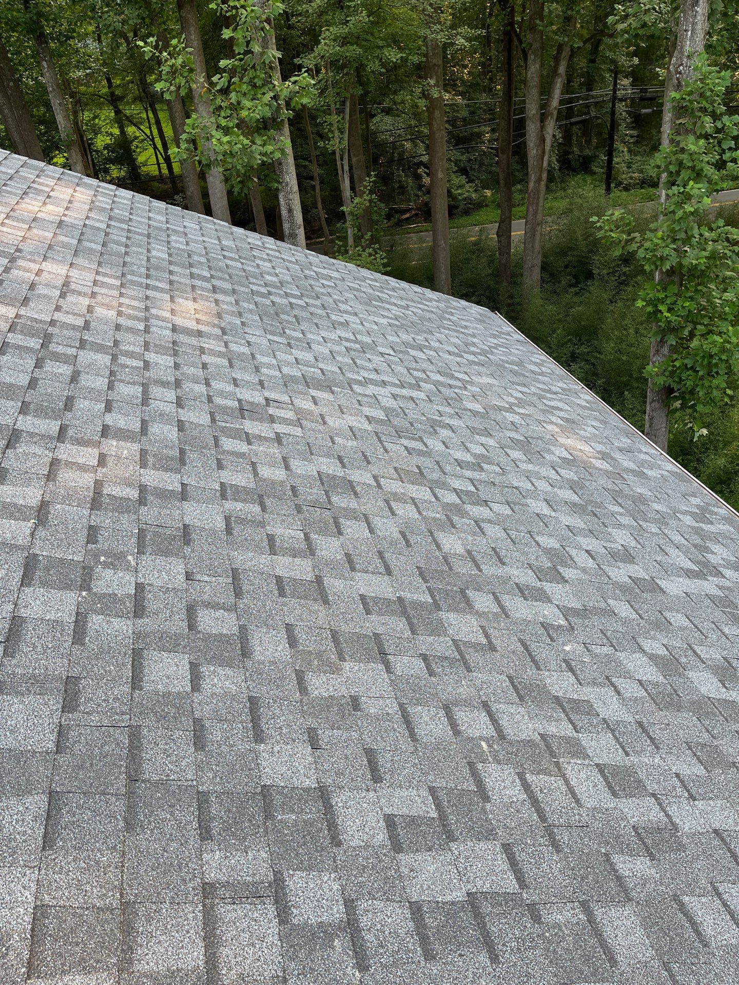 Oakton: Residential Roof Replacement with CertainTeed Landmark Designer Shingles in Pewter by RM Banning, Inc.
