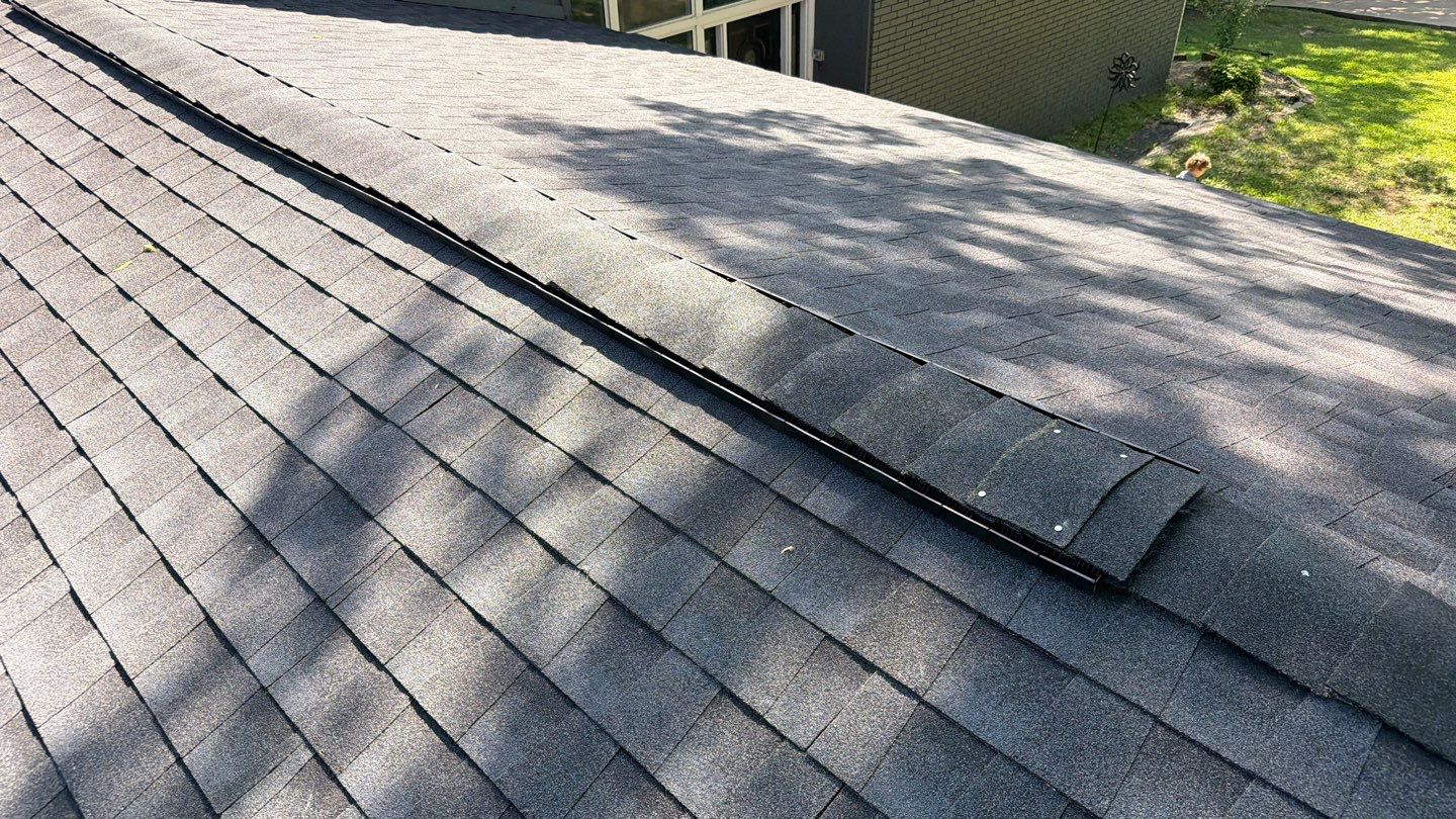 GAF Architectural Shingle Roof Replacement on Modern Ardmore Residence by BANA Roofing and Solar Supply