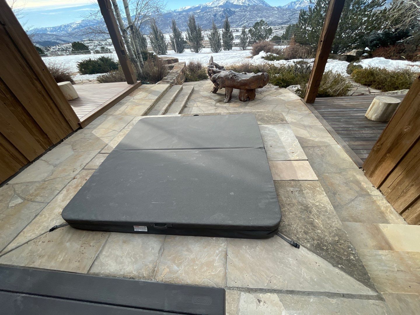 Hot tub repair in Carbondale by Roaring Fork Property Group 