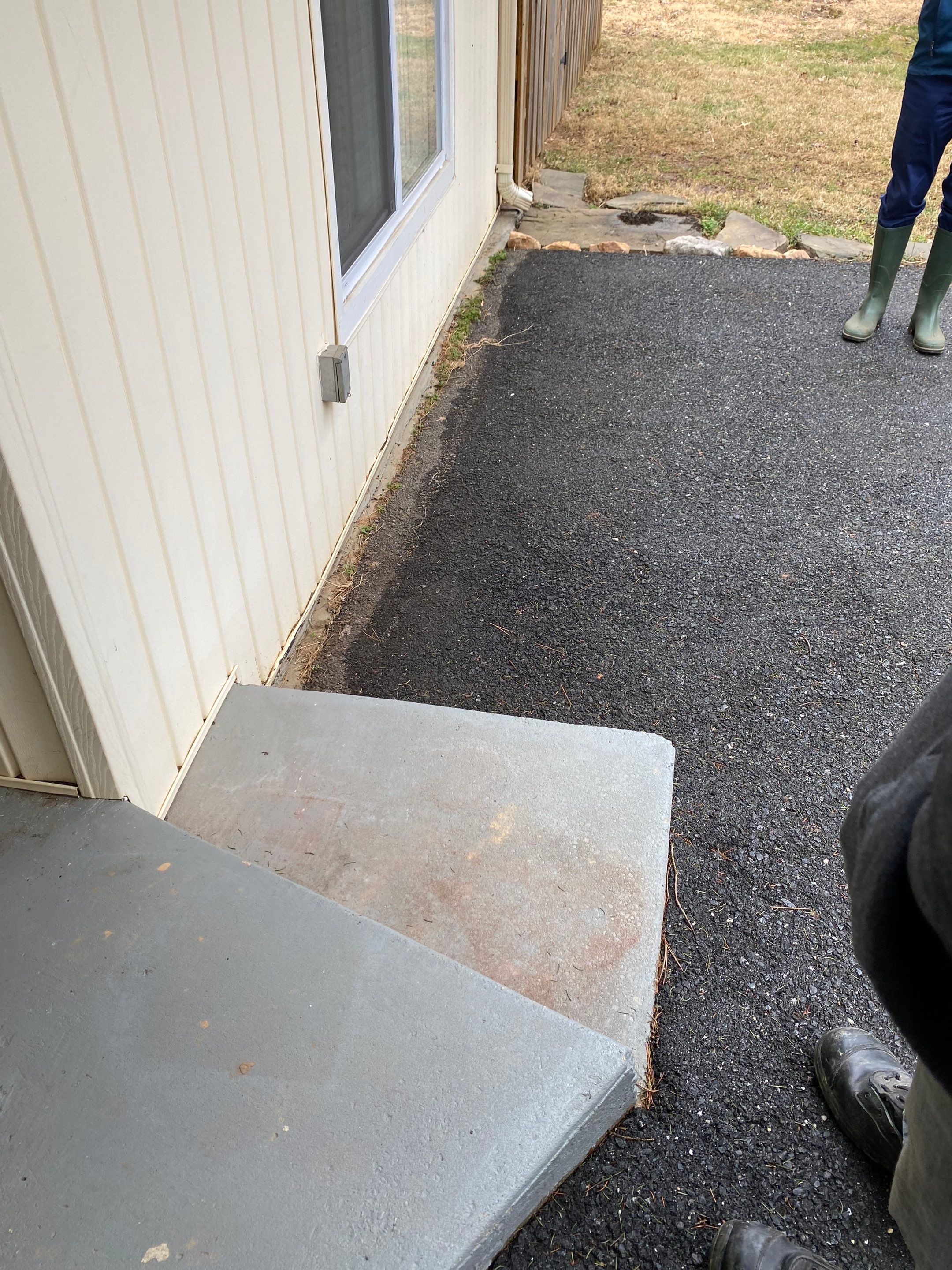 Landscape Design, drainage & flooring by The Smet Companies, LLC