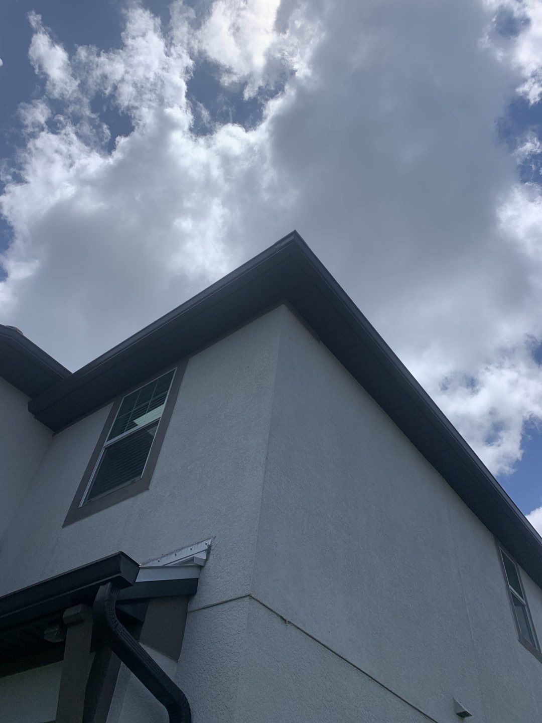 Black Seamless Gutters for Modern Homes in Naples FL  by Gutter Professors