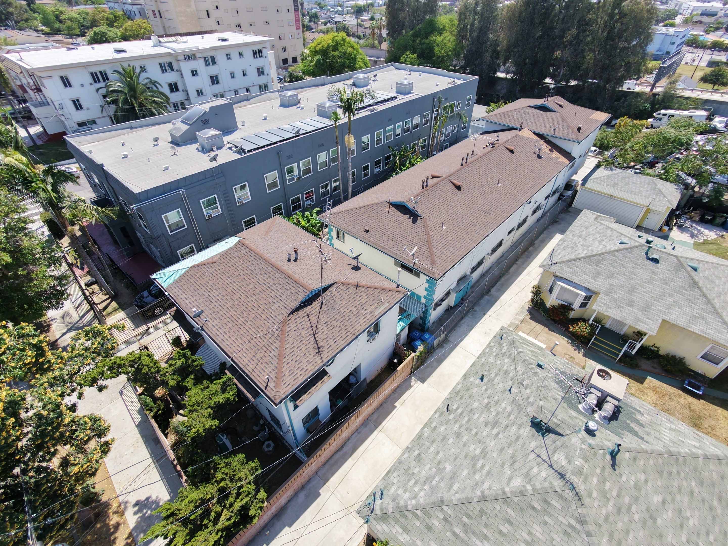 Apartment Building in East LA by Hull Brothers Roofing