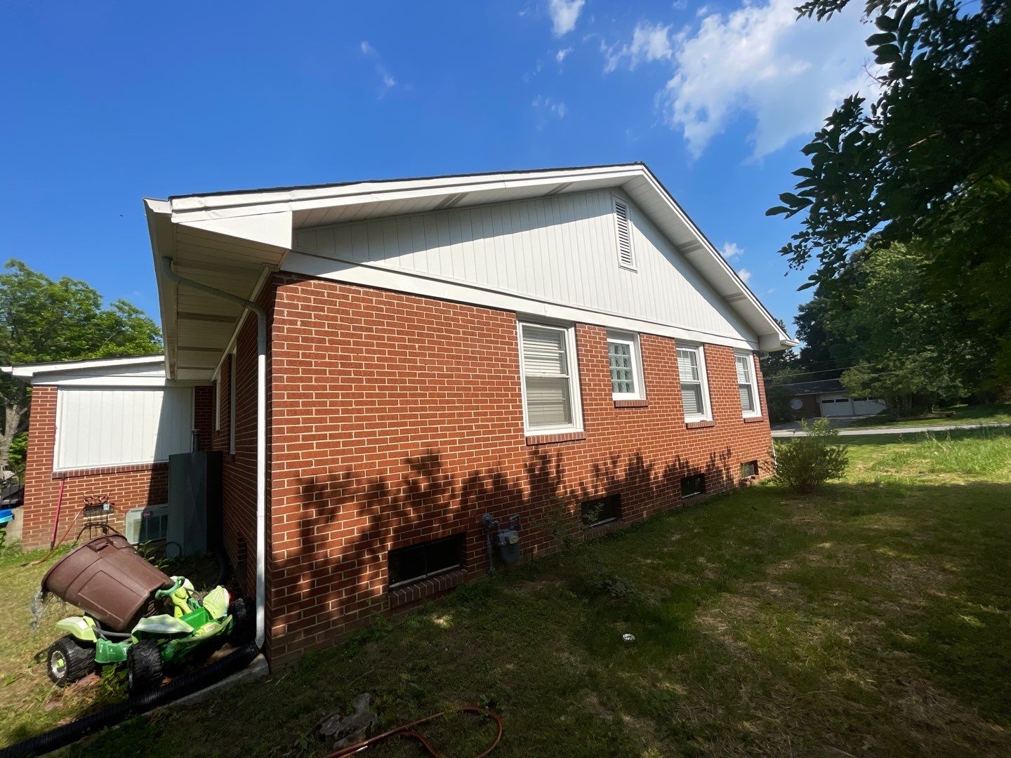 Carolina Blue Standing Seam Roof by Just In Time Roofing and Restoration