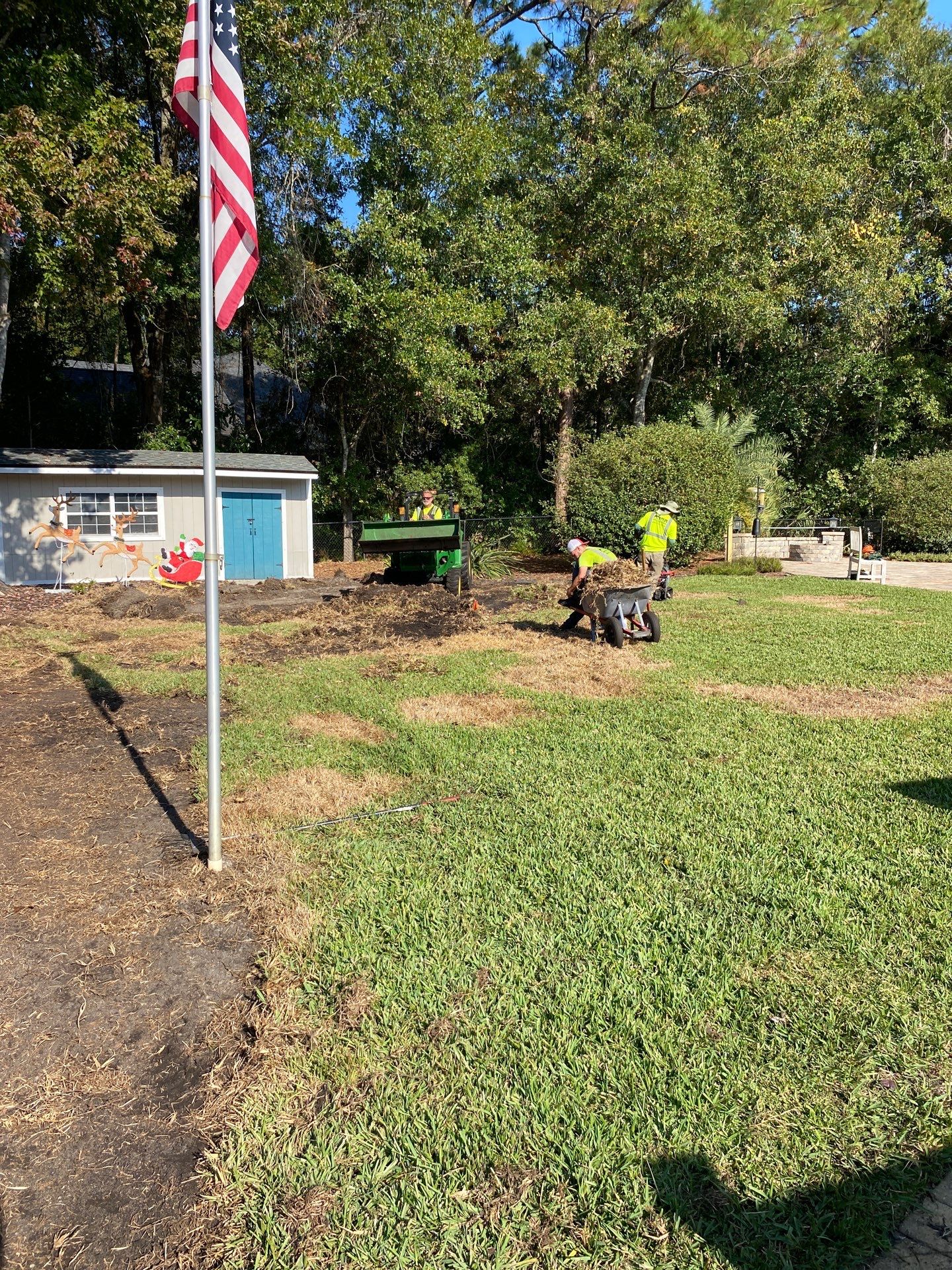 Deerwood Resident | Winter Sod Replacement by ProGreen Services