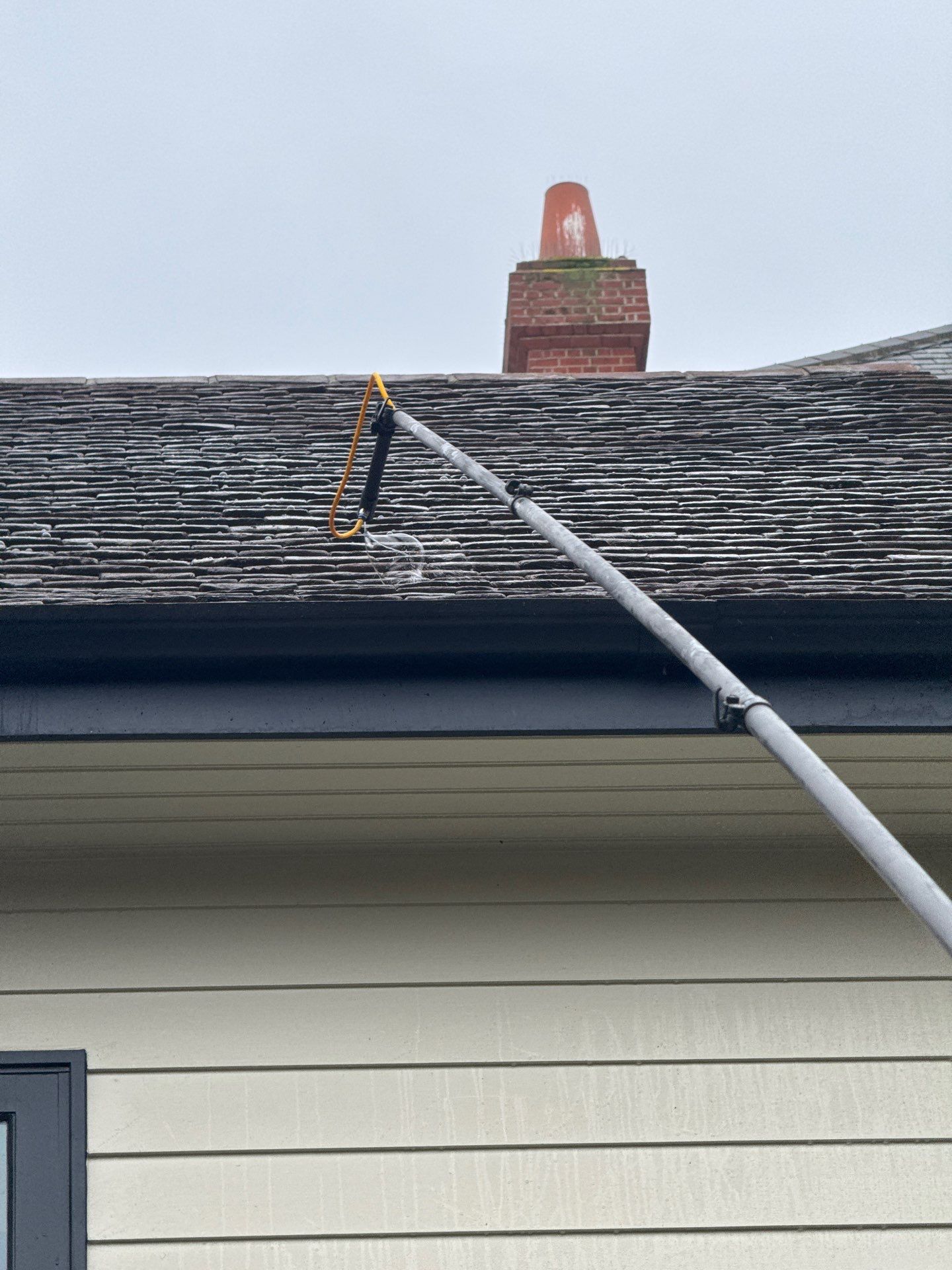 Roof And Stonework Cleaning using Honda 15lpm Low Pressure Washing Machine by Ges Exterior Cleaning ltd