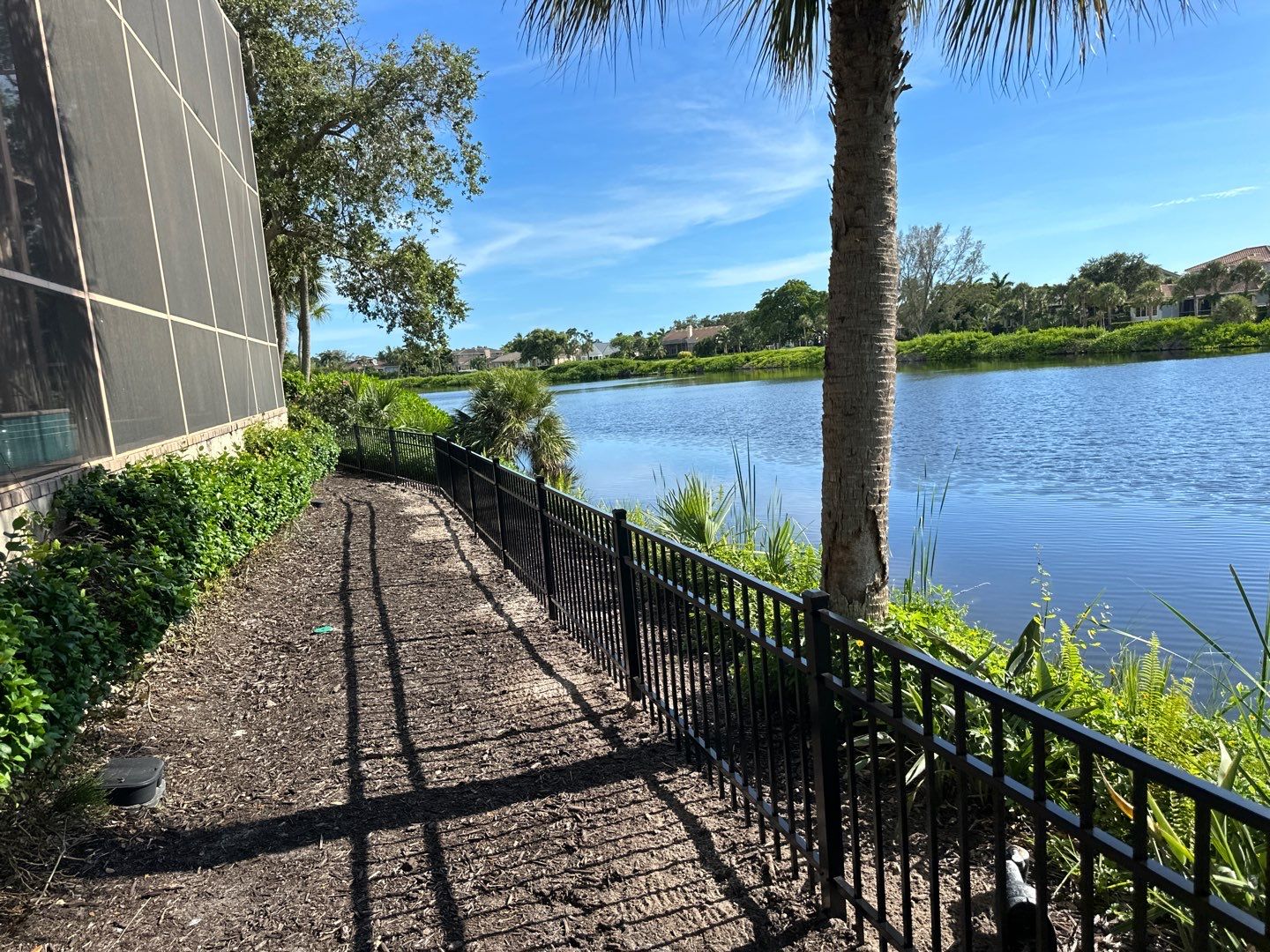 Aluminum Fence Installation using 3 Rail Aluminum Fence by Asap fence and gates, LLC