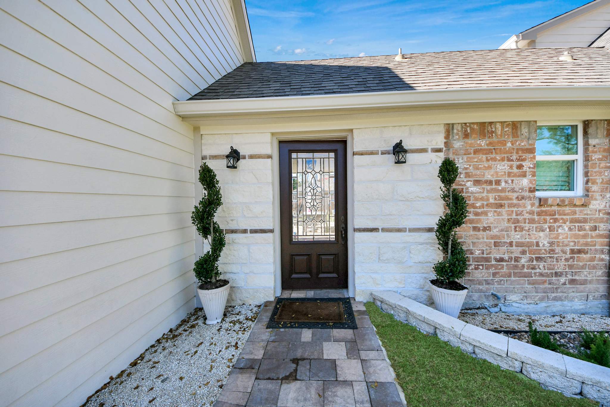 Exterior Home Makeover — Designed to Last by Texas Urban Elements