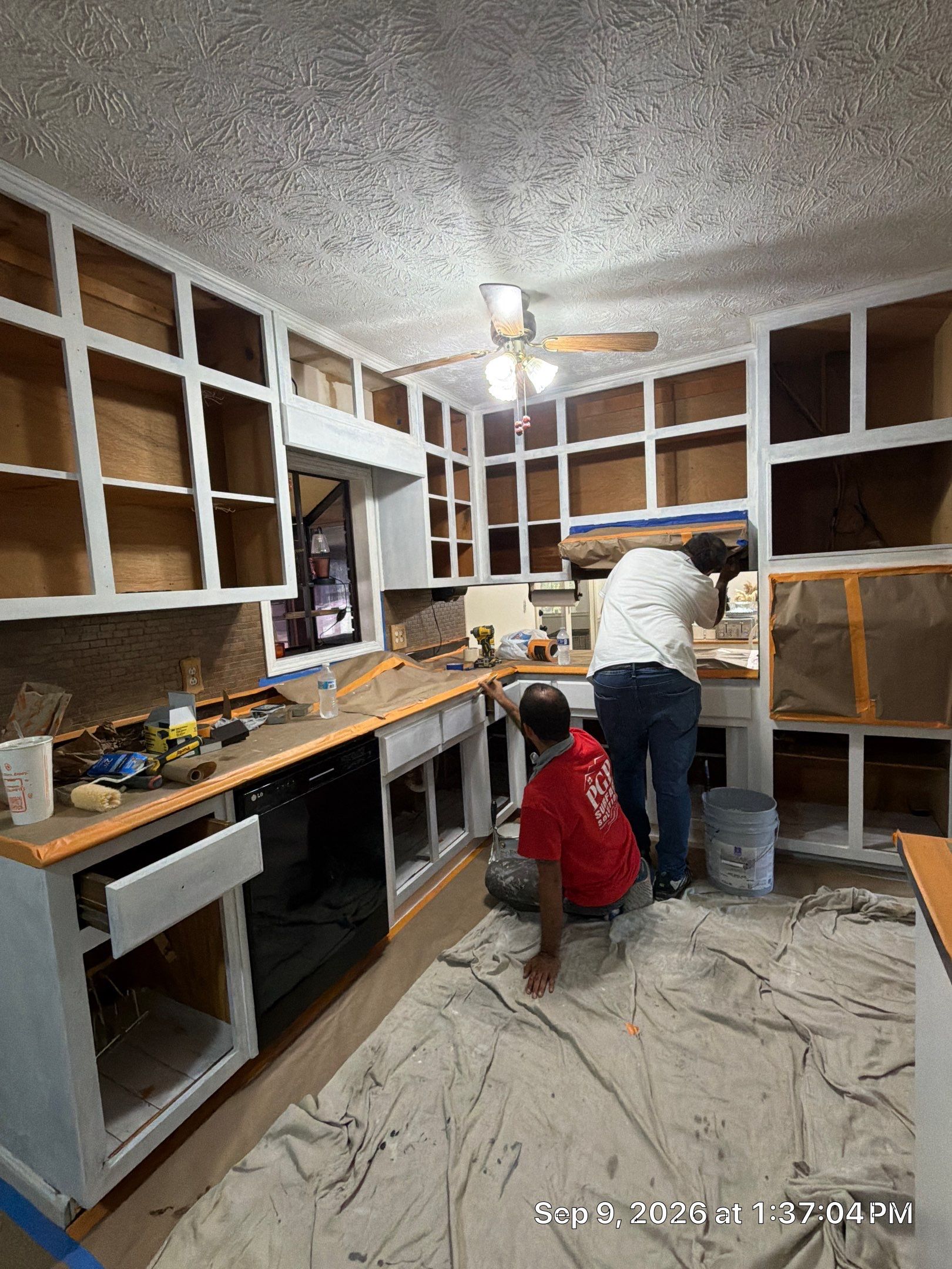 Kitchen Cabinet Refinishing in Monroe, Georgia by PGP Surface Solutions, LLC