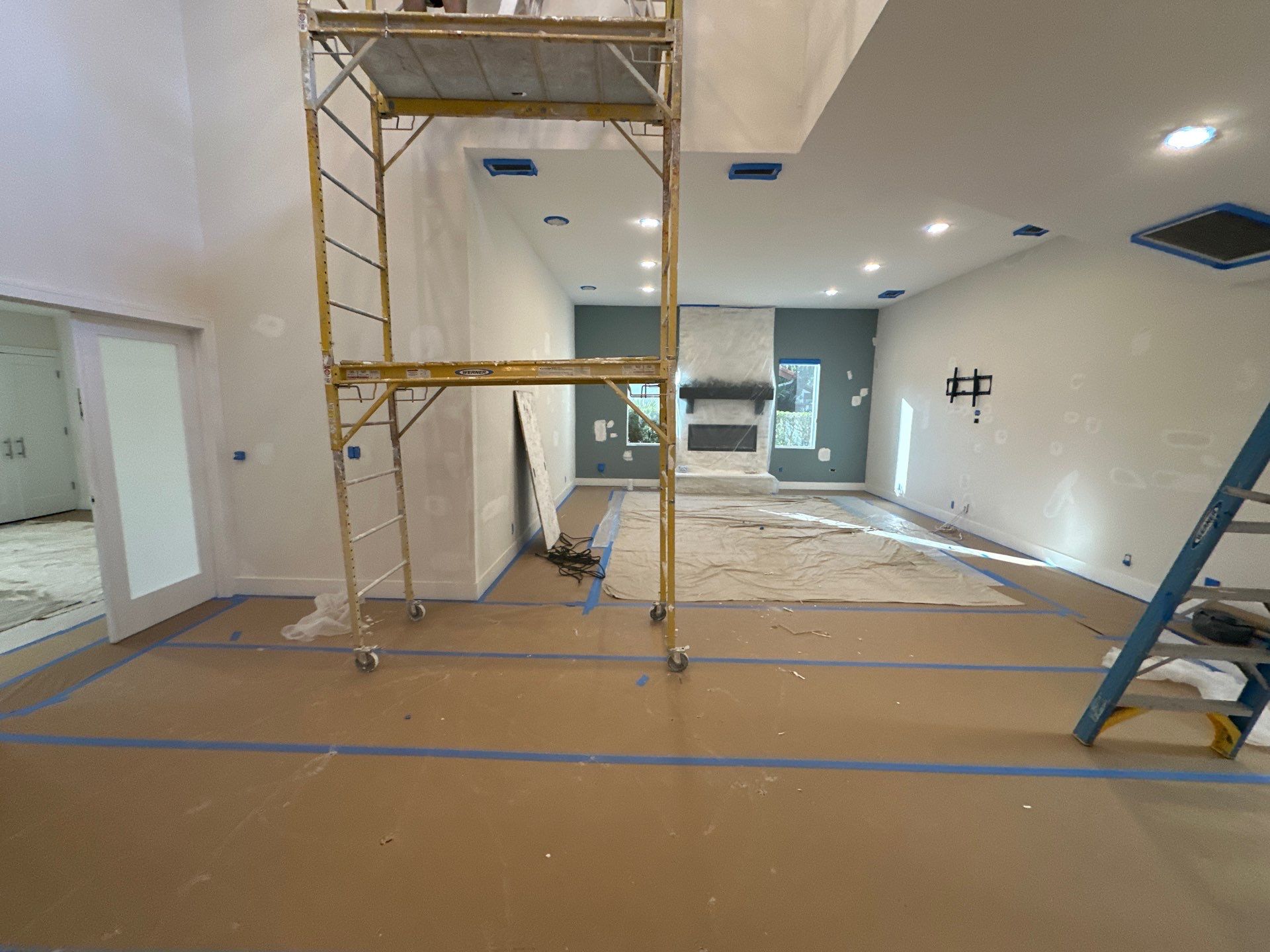 Interior Residence Boca Raton by John “The Greek” Painting