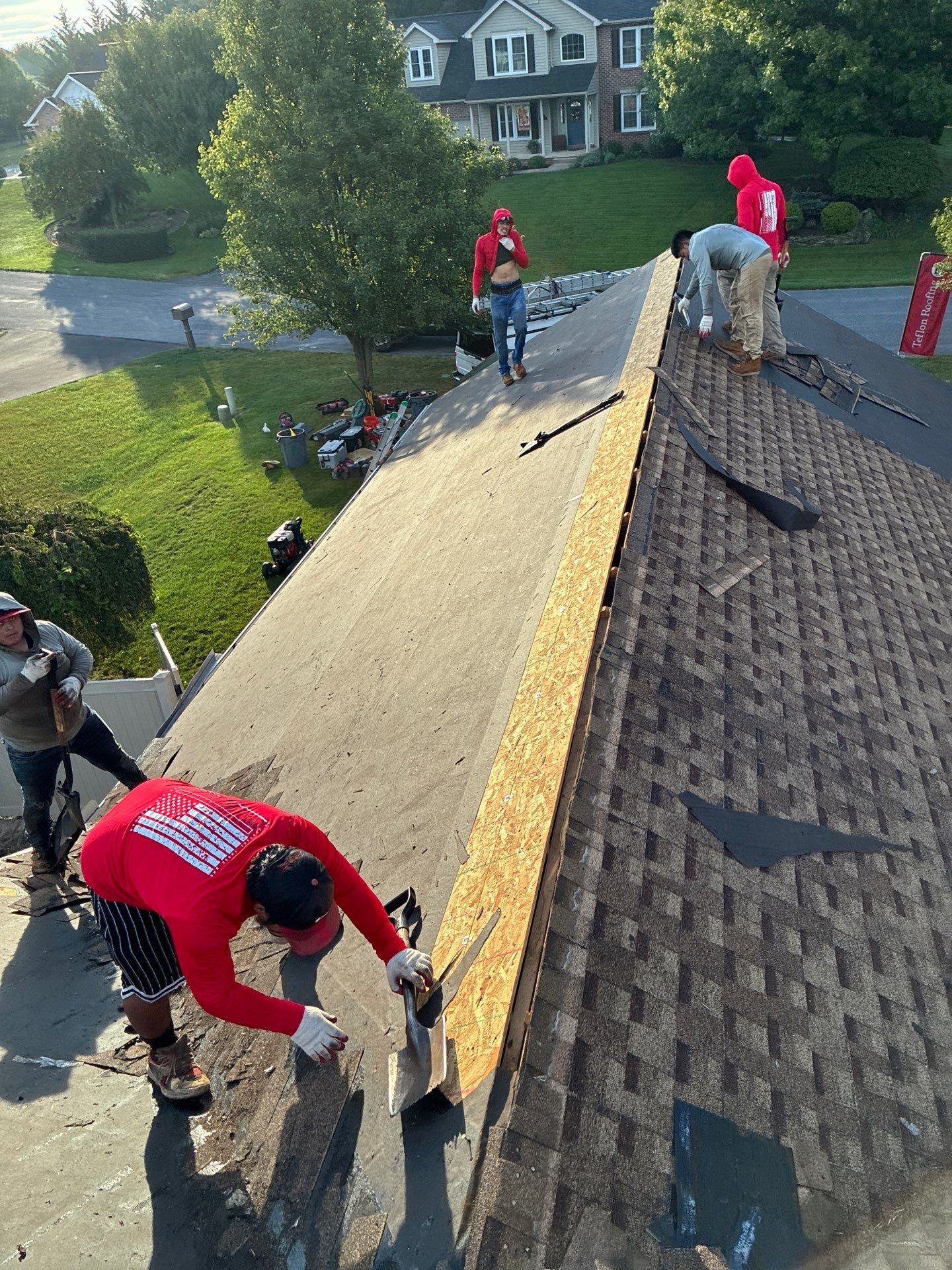 GAF Timberline HDZ Architectural Shingle Roof Replacement in Chambersburg by Teflon Roofing