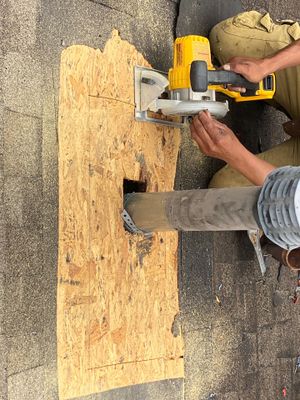Hail Damage using Owen's Corning Duration (Lifetime) Shingles