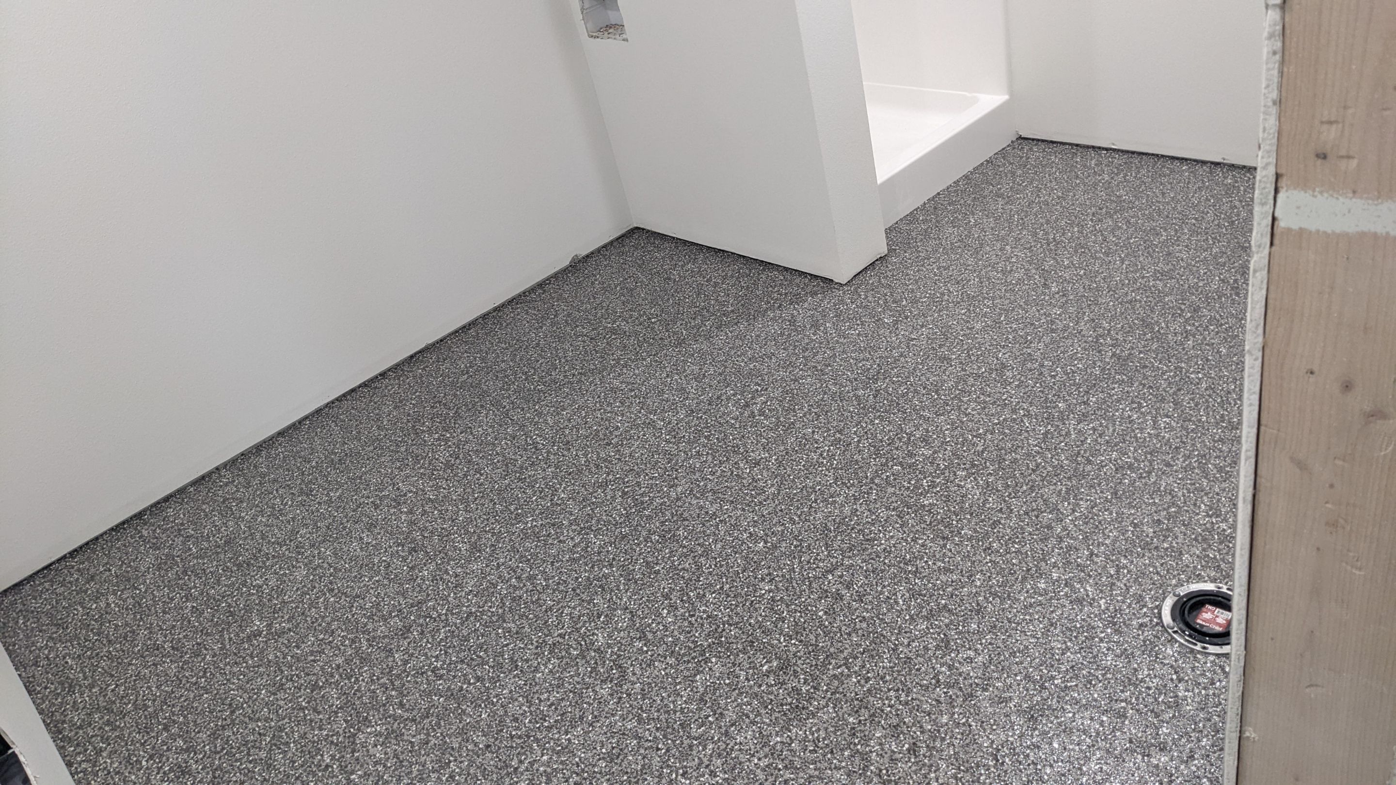 Garage Transformation using Silver Creek by Croc Coatings, LLC