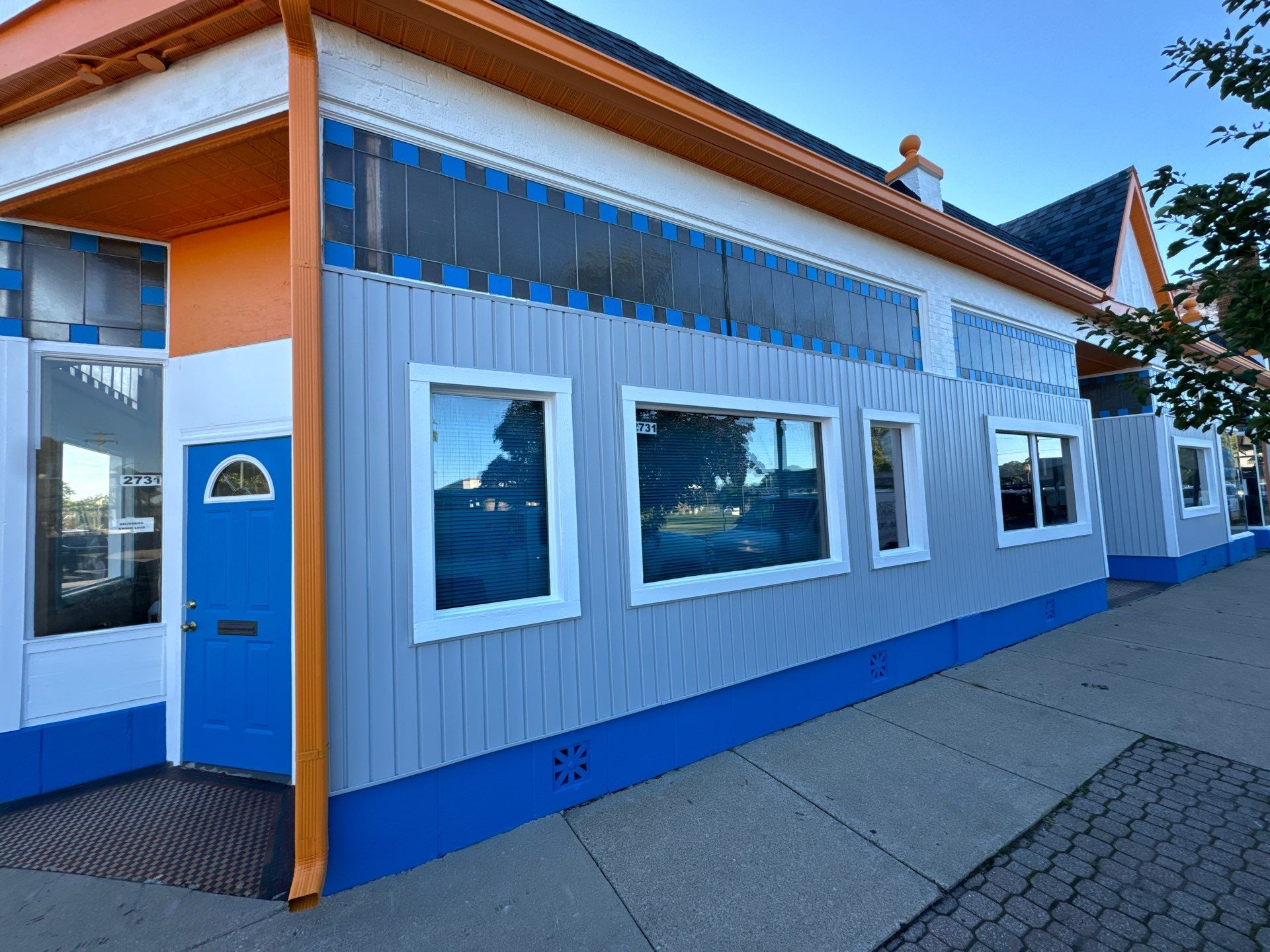 Exterior color change and Epoxy floor. by Gordon Painting