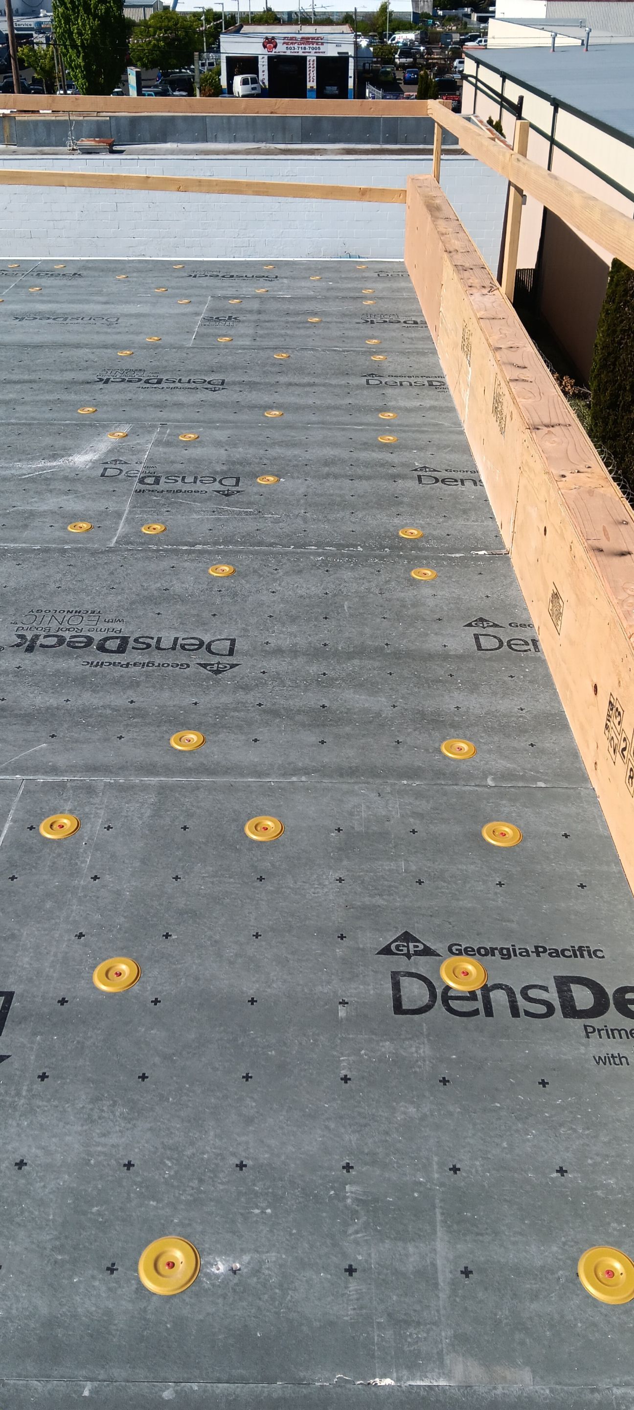 Commercial Roofing Replacement using TPO by Vitan Construction LLC 