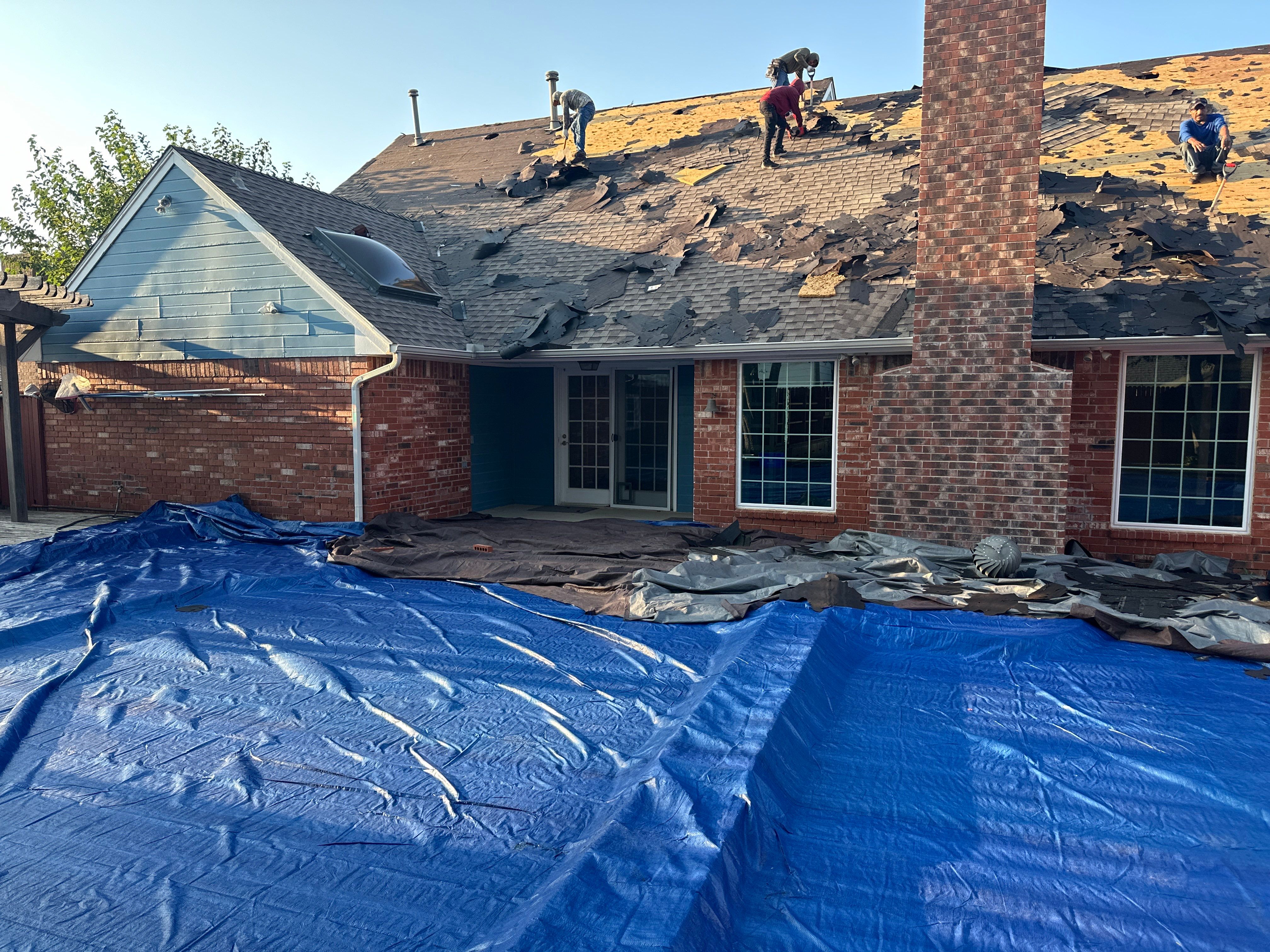 Residential Roofing Installation using GAF by Castillo Roofing