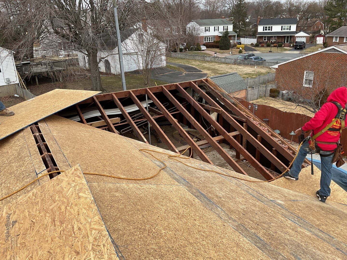 Residential Roofing Installation using CertainTeed Shingles by Alpha Design Services