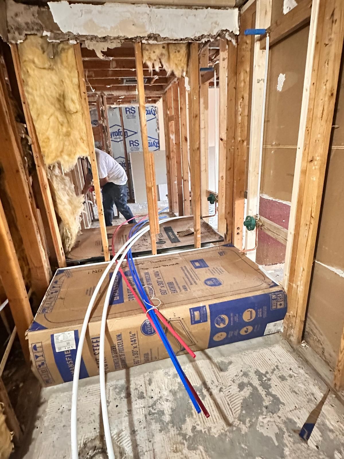 Commercial remodel of a local hotel in Newport News, VA by Pro Home Builders