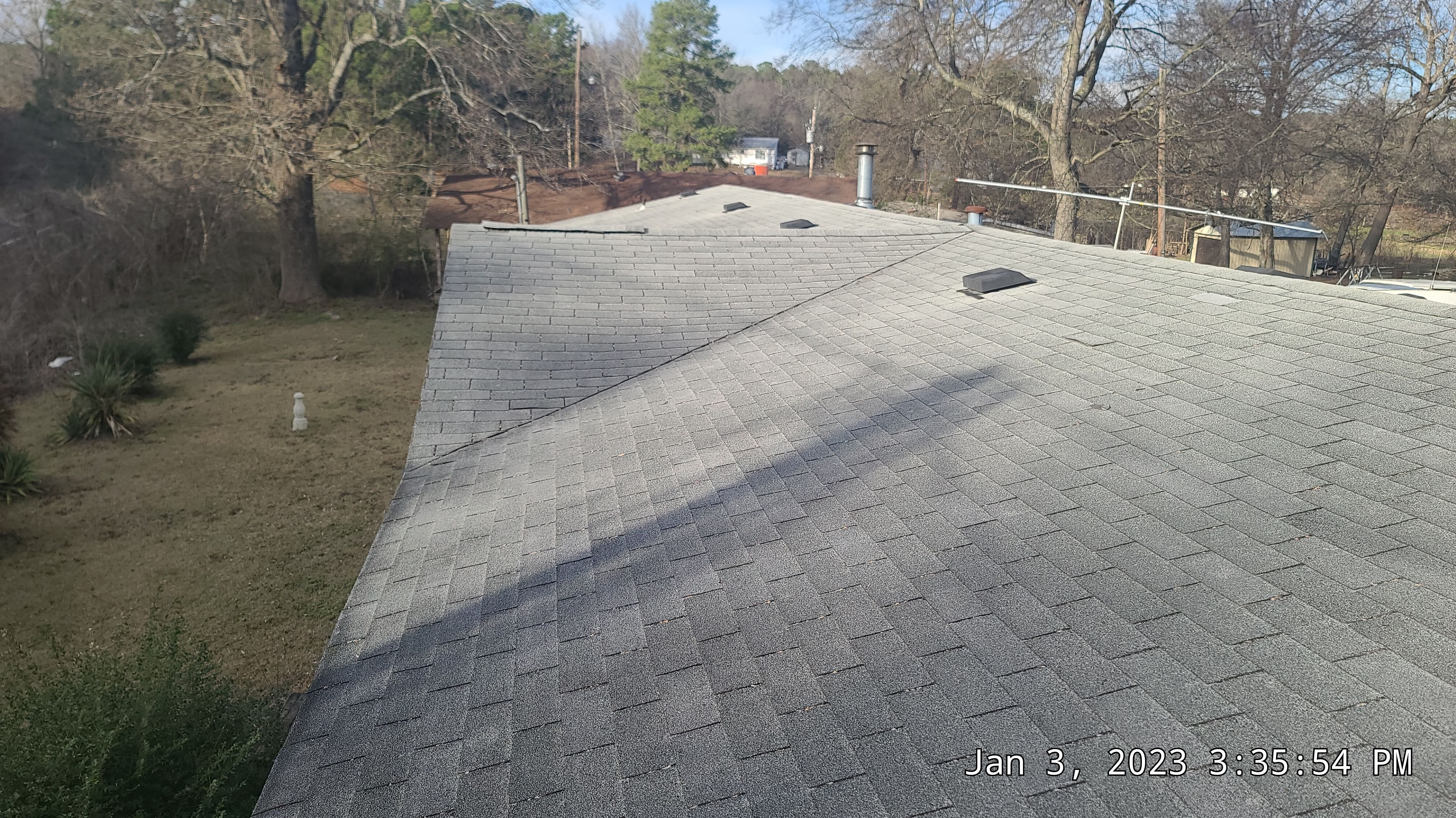 Residential Roofing Installation using 29 gauge metal by Hostetler Roofing