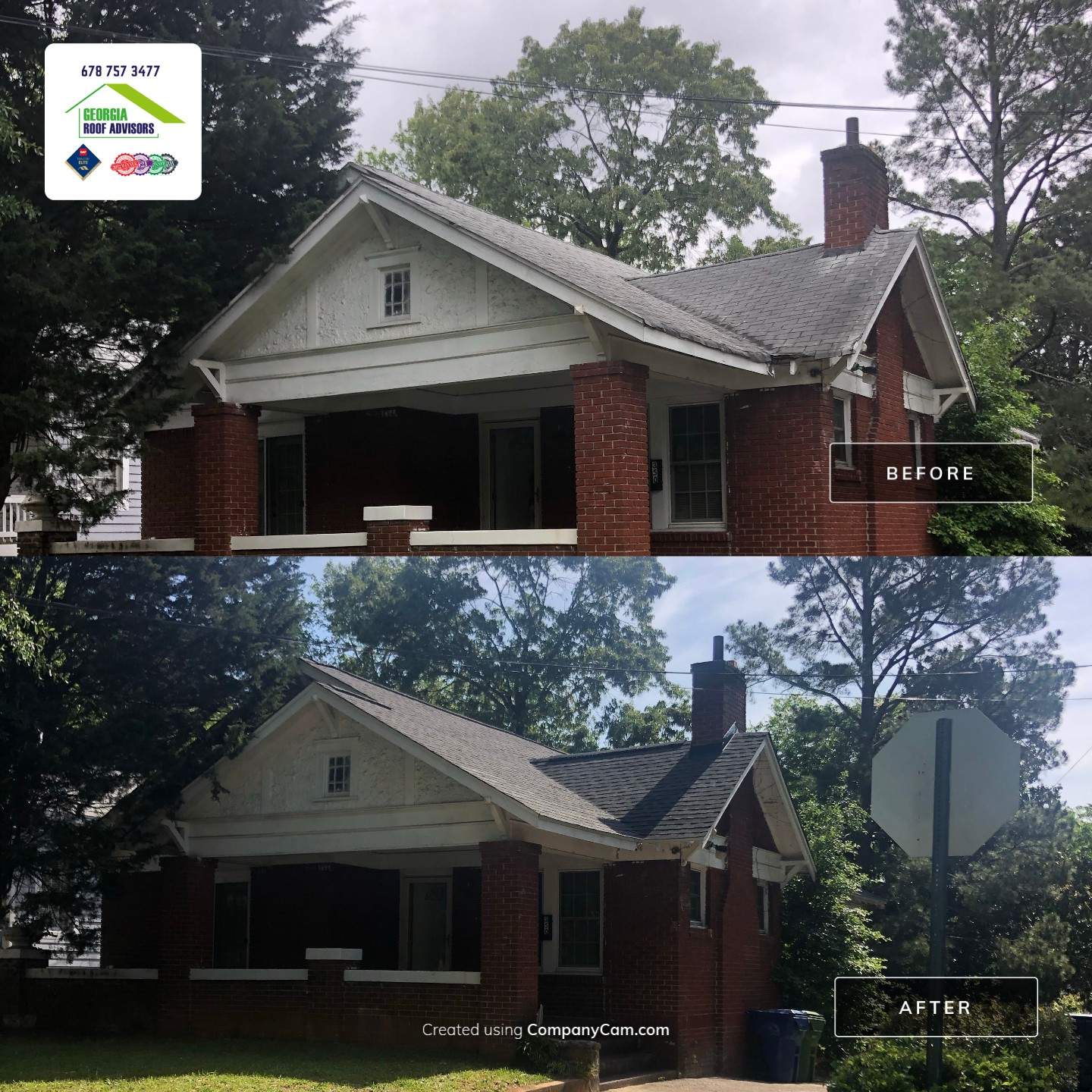 Chimney Repair & Roof Replacement Excellence by Georgia Roof Advisors