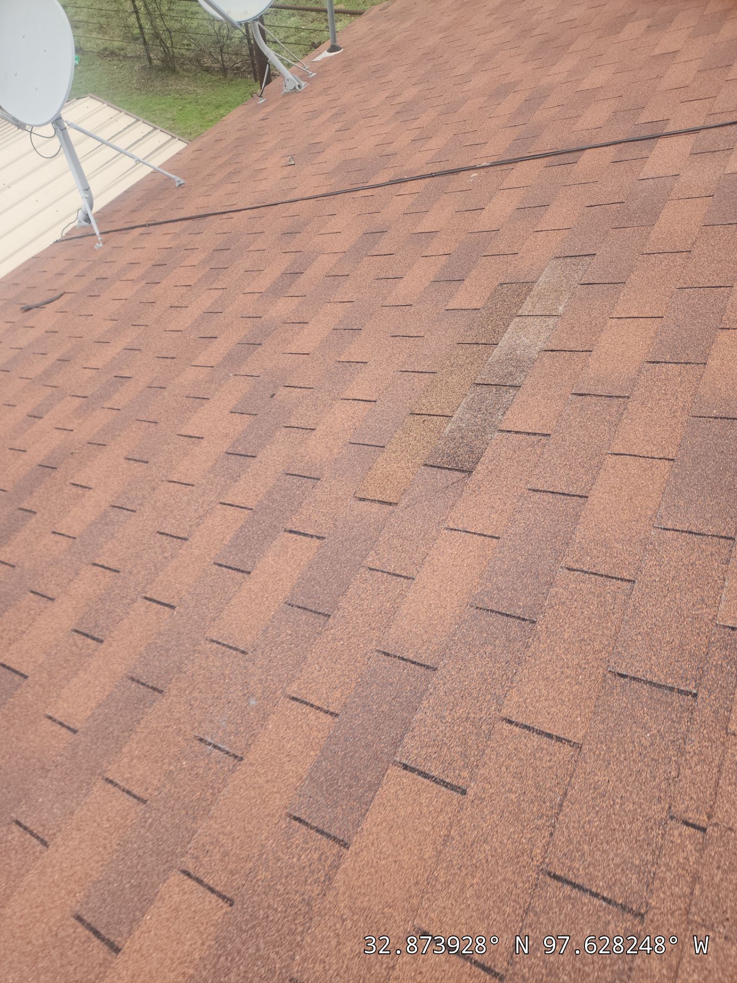 Project in Weatherford by Lonestar Roofing and Restoration LLC.