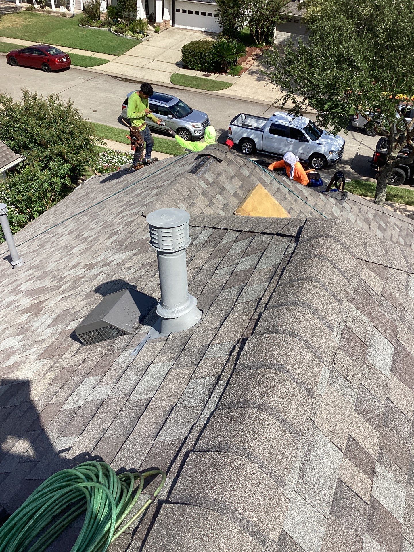 Residential Roofing Installation using Owen's Corning Duration (Lifetime) Shingles by Roof Repair Company